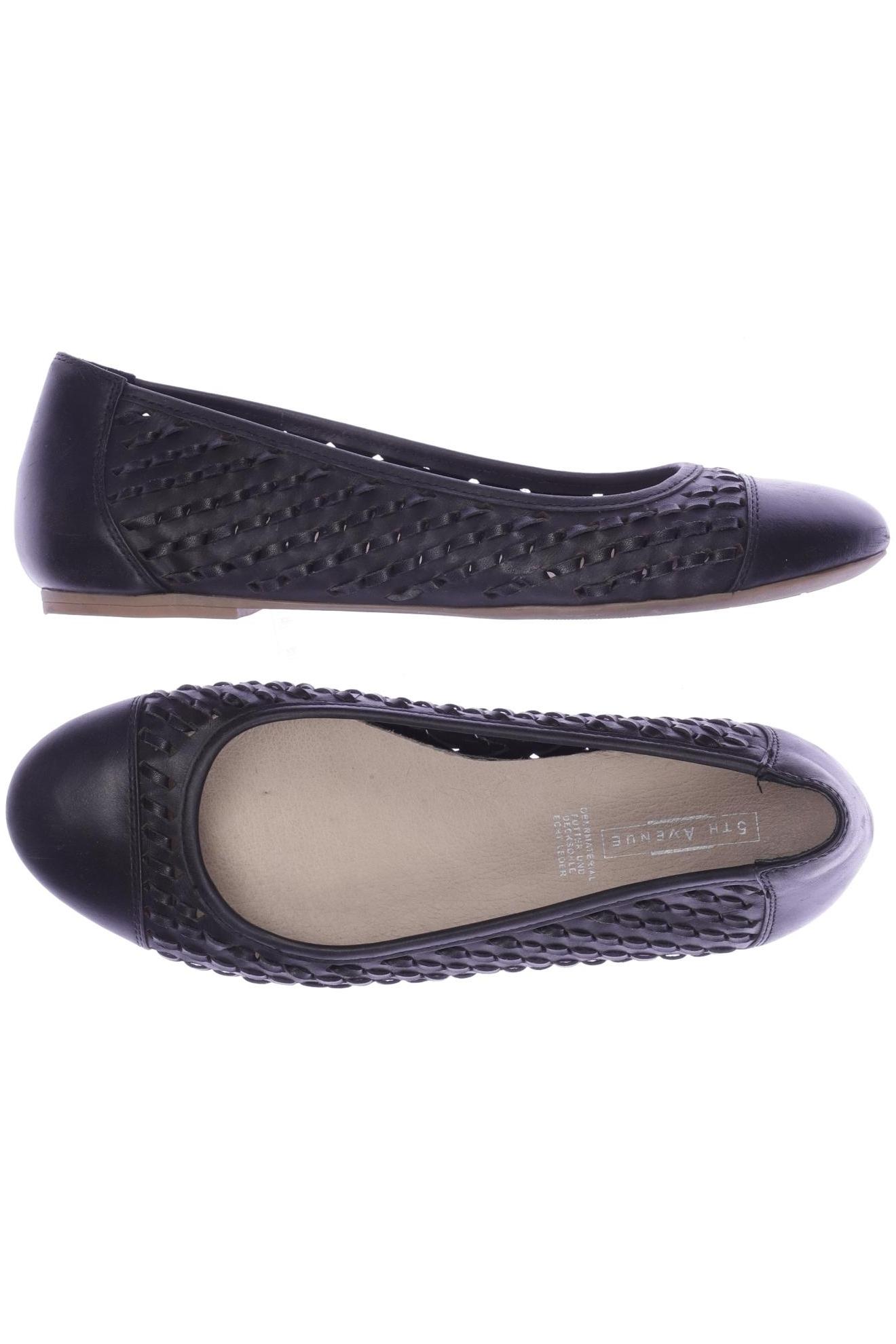 

5th Avenue Damen Ballerinas, schwarz, Gr. 37