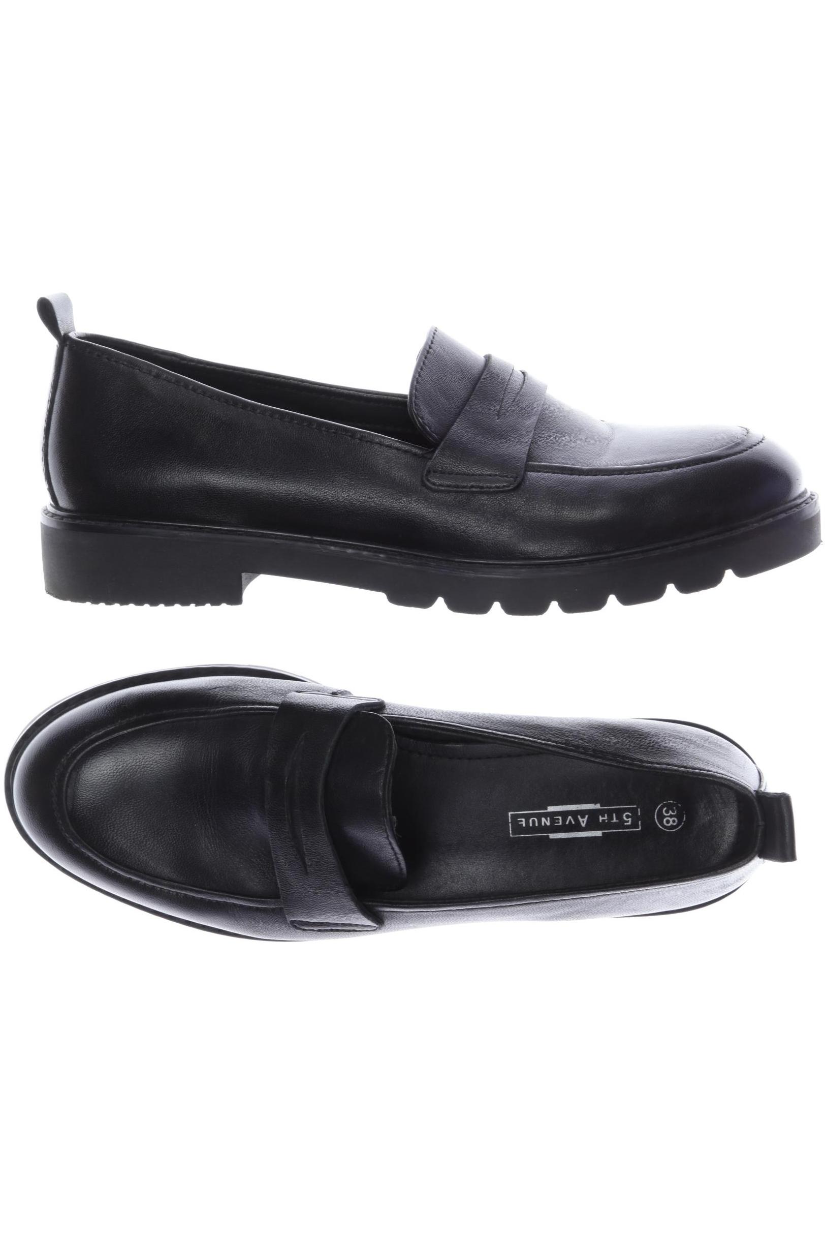 

5th Avenue Damen Halbschuh, schwarz, Gr. 38