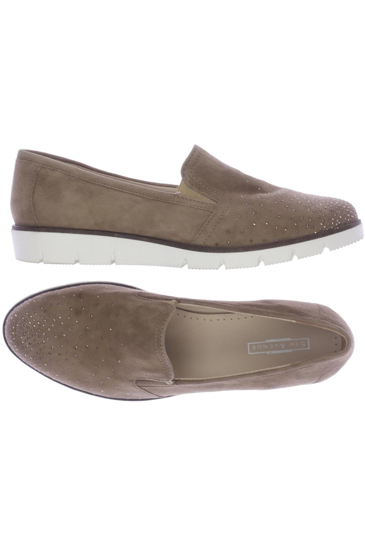 

5th Avenue Damen Halbschuh, braun, Gr. 41