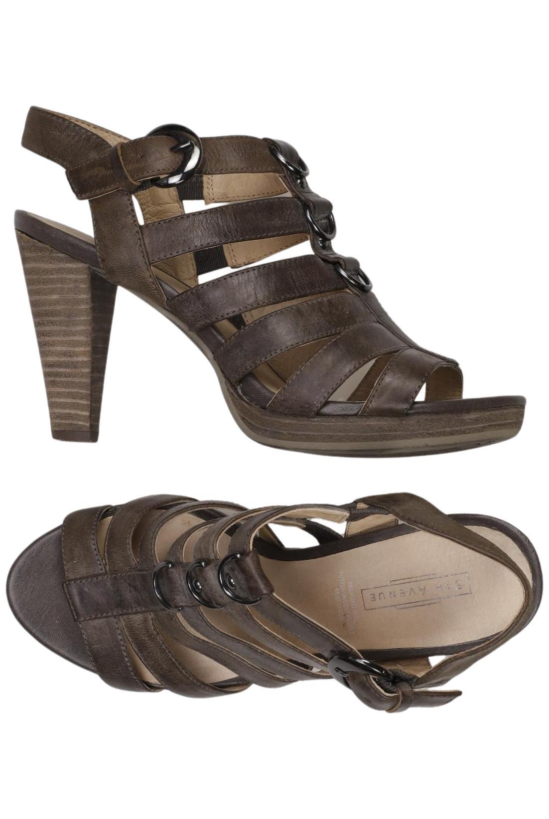 

5th Avenue Damen Sandale, braun, Gr. 37