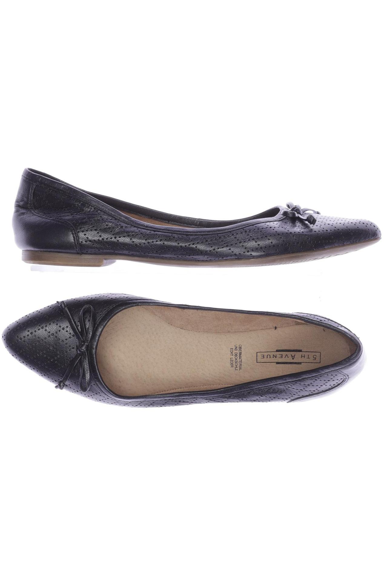 

5th Avenue Damen Ballerinas, schwarz