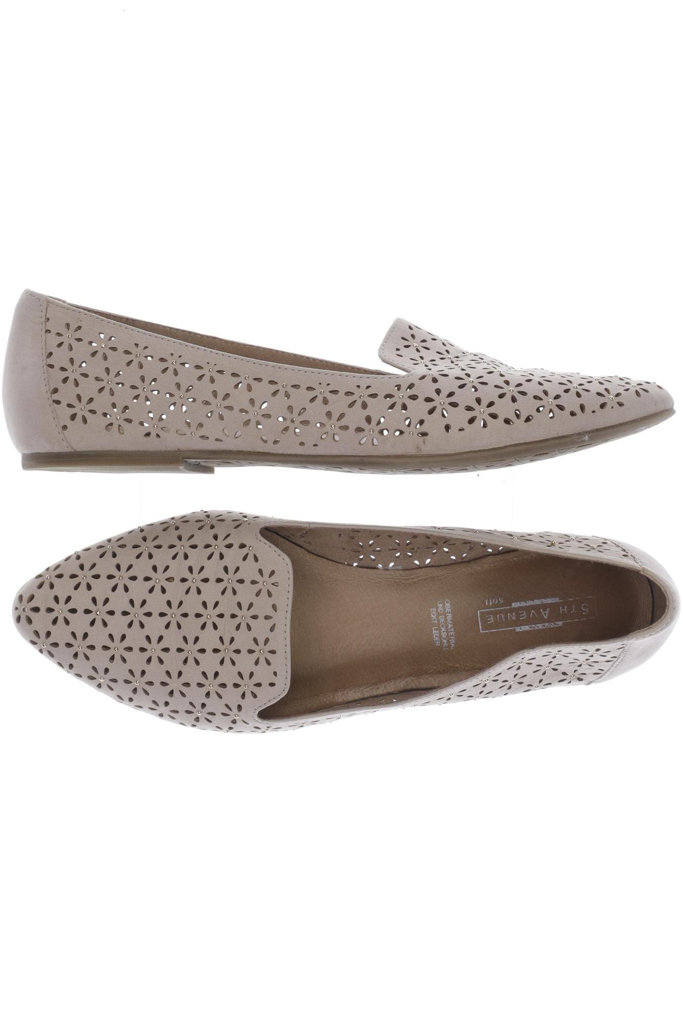 

5th Avenue Damen Halbschuh, beige, Gr. 37