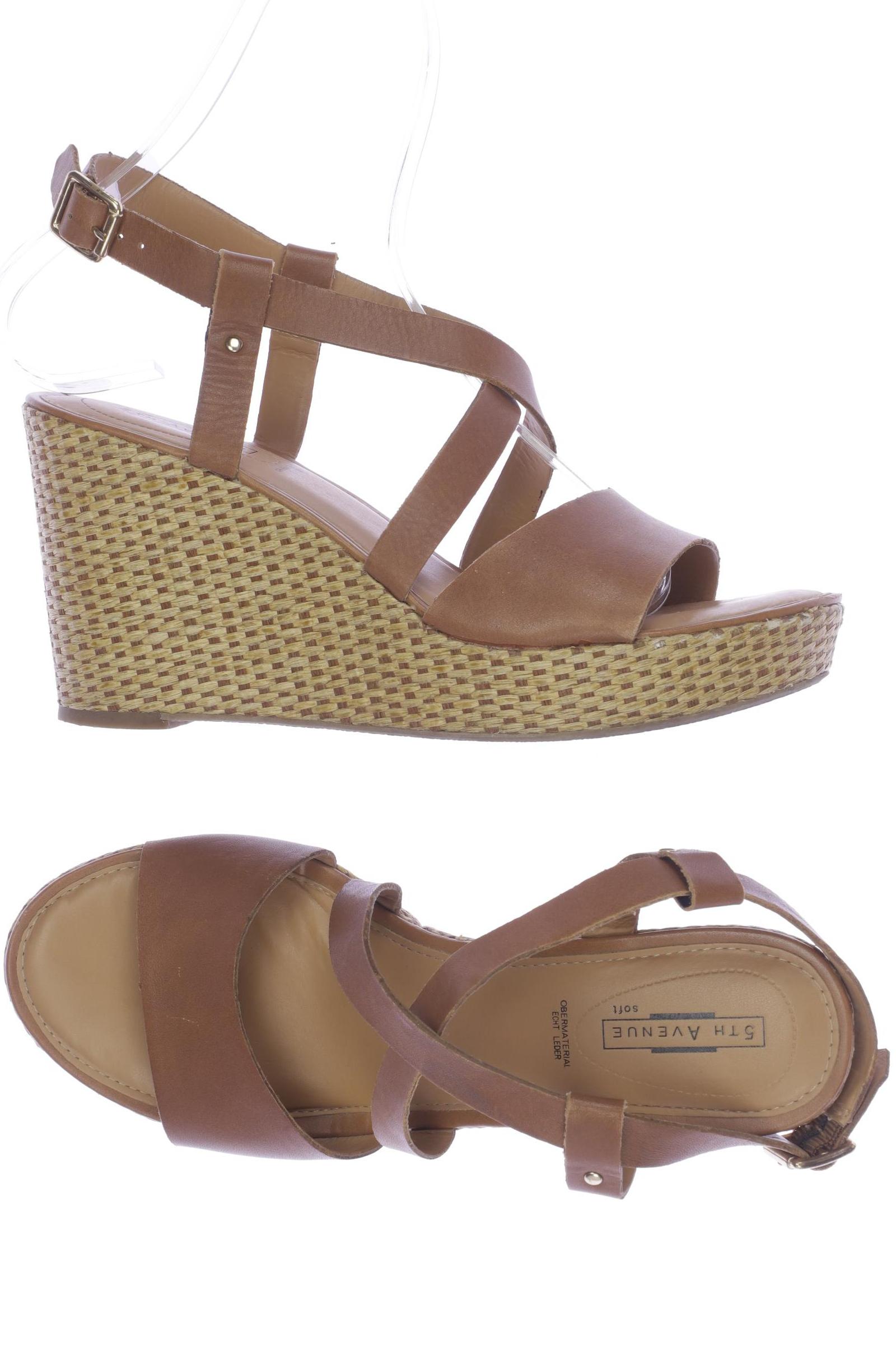 

5th Avenue Damen Sandale, braun, Gr. 39