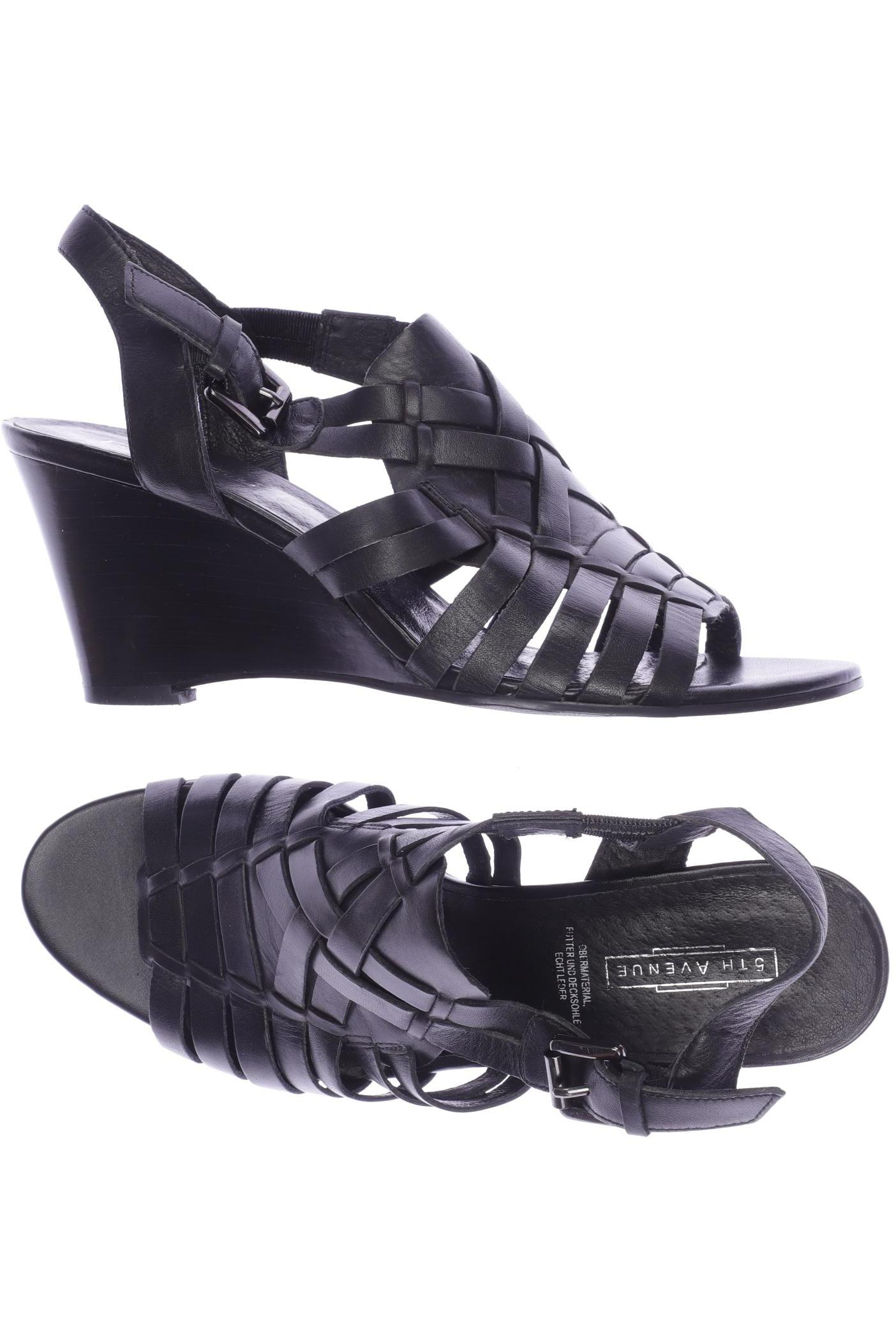 

5th Avenue Damen Sandale, schwarz