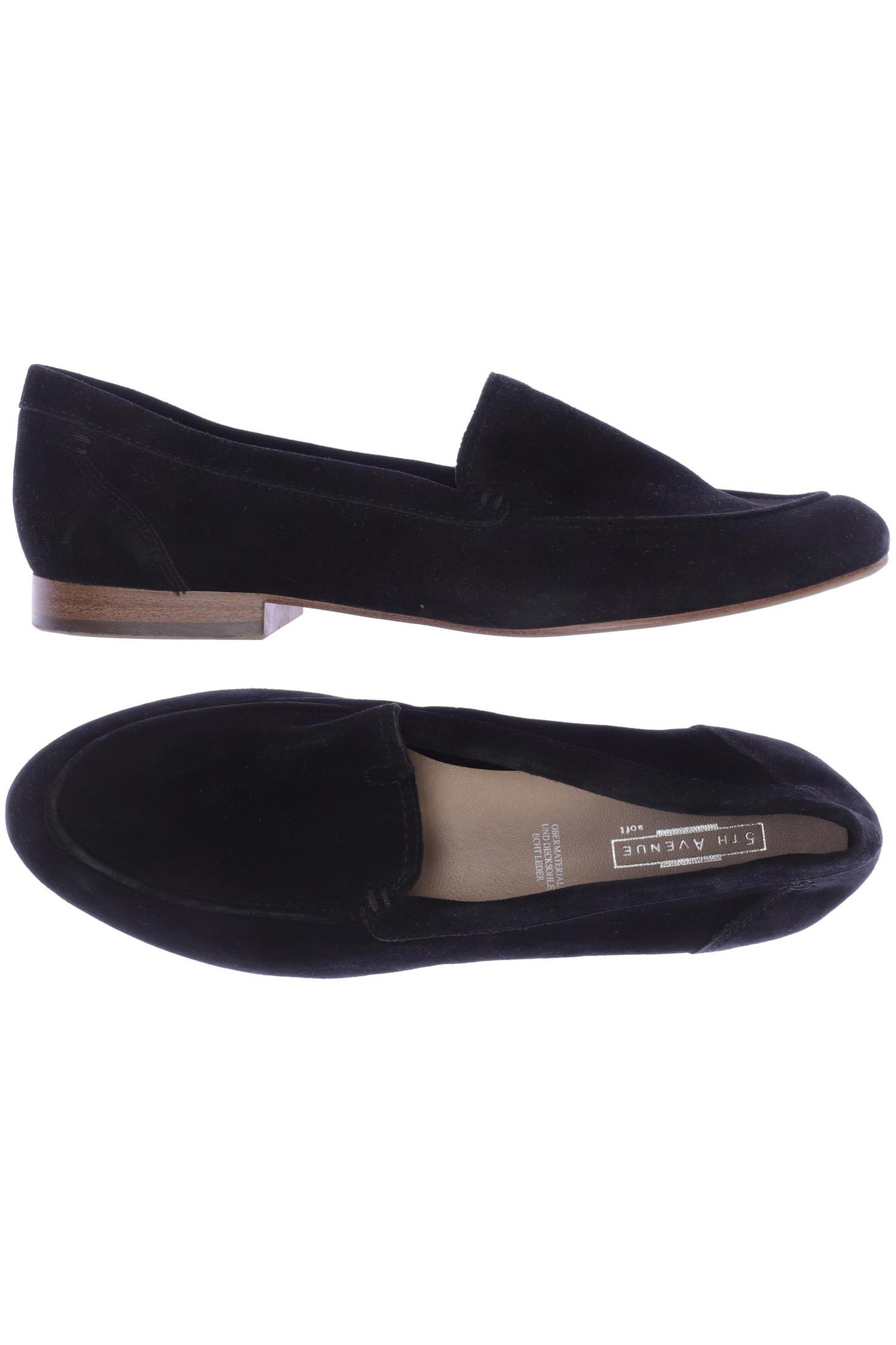

5th Avenue Damen Halbschuh, schwarz, Gr. 38