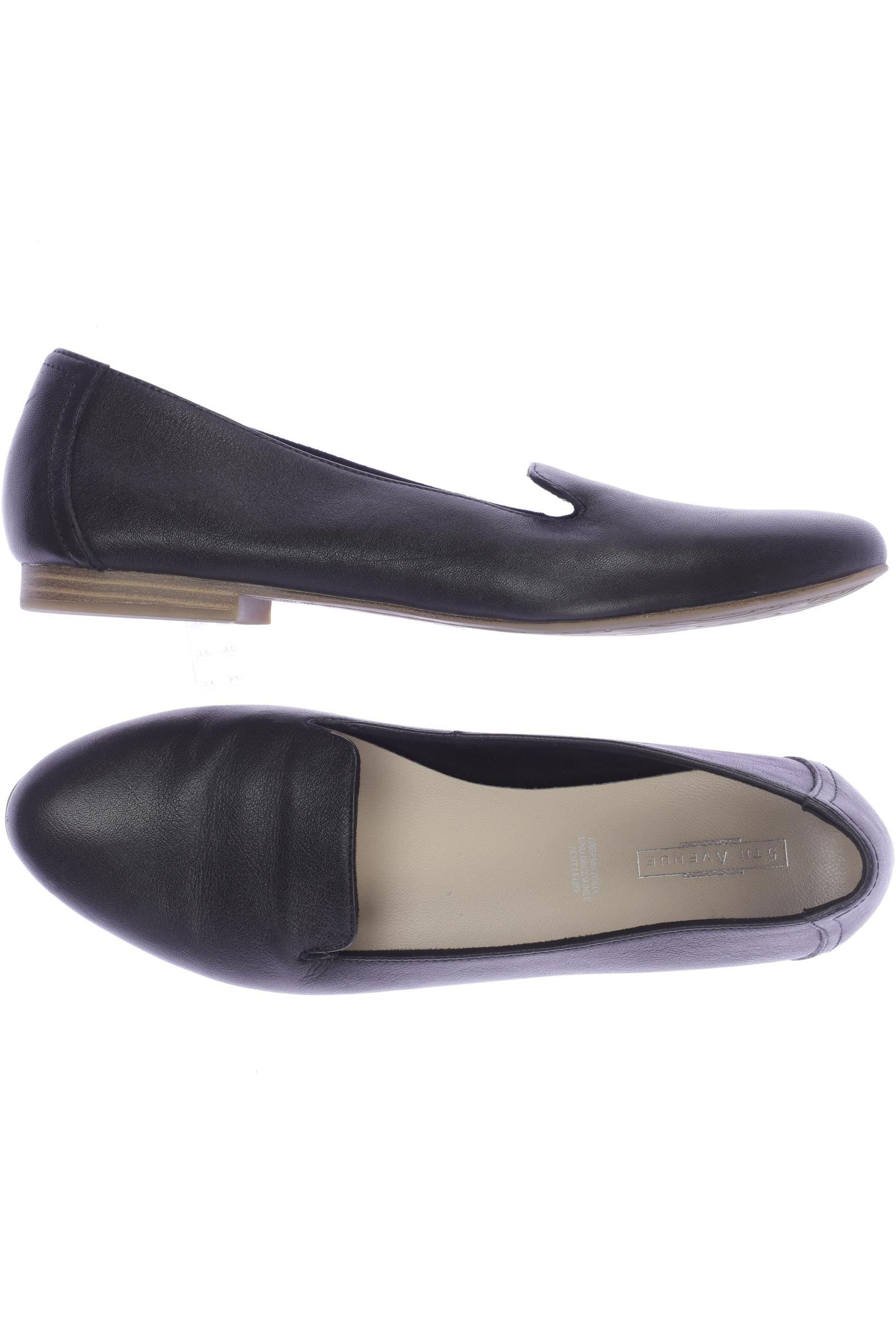 

5th Avenue Damen Halbschuh, schwarz, Gr. 39
