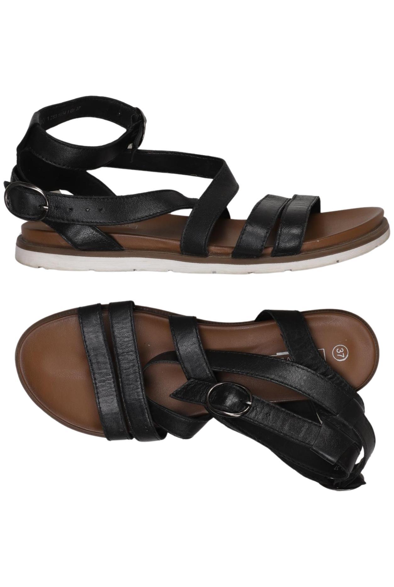 

5th Avenue Damen Sandale, schwarz, Gr. 37