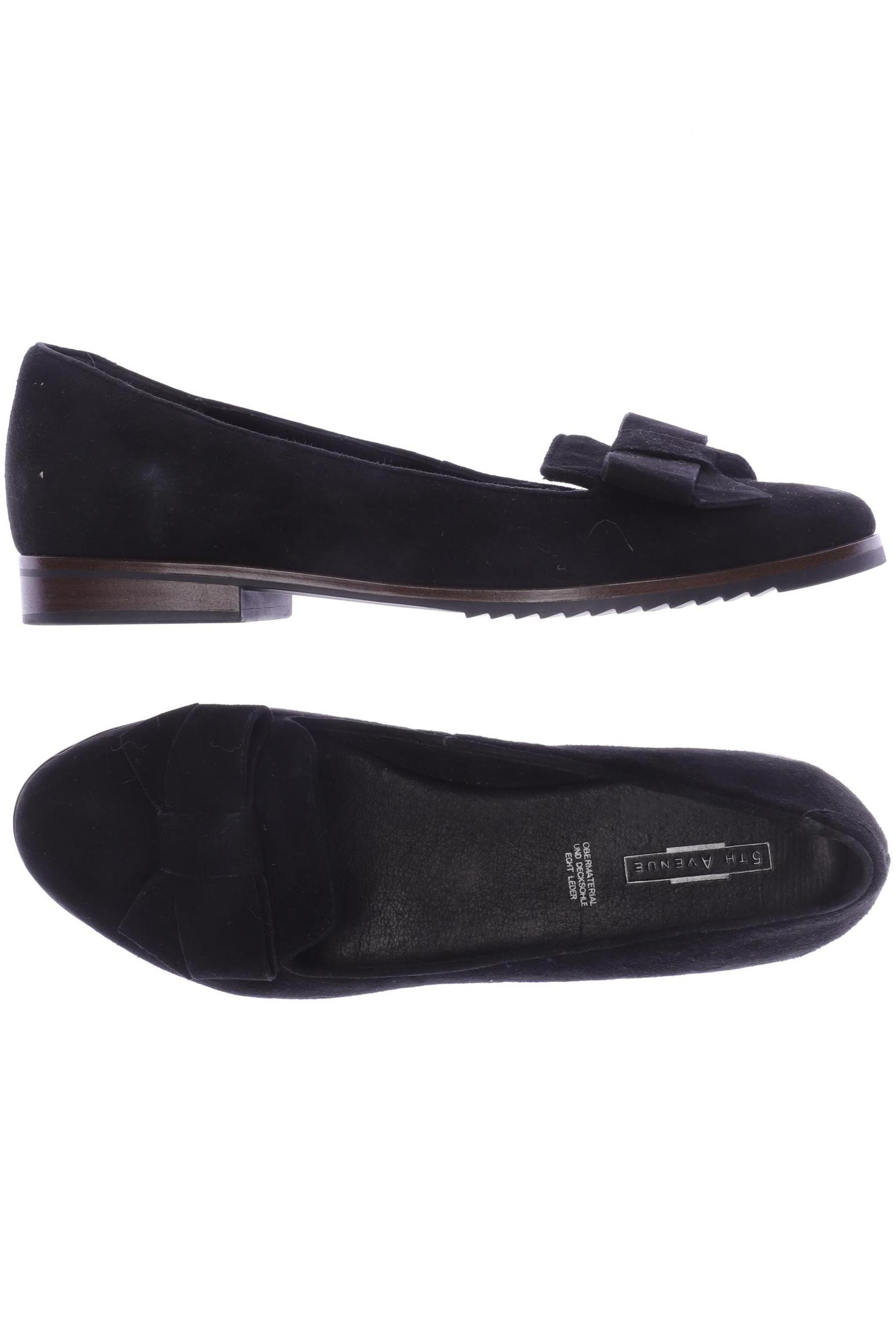 

5th Avenue Damen Ballerinas, schwarz