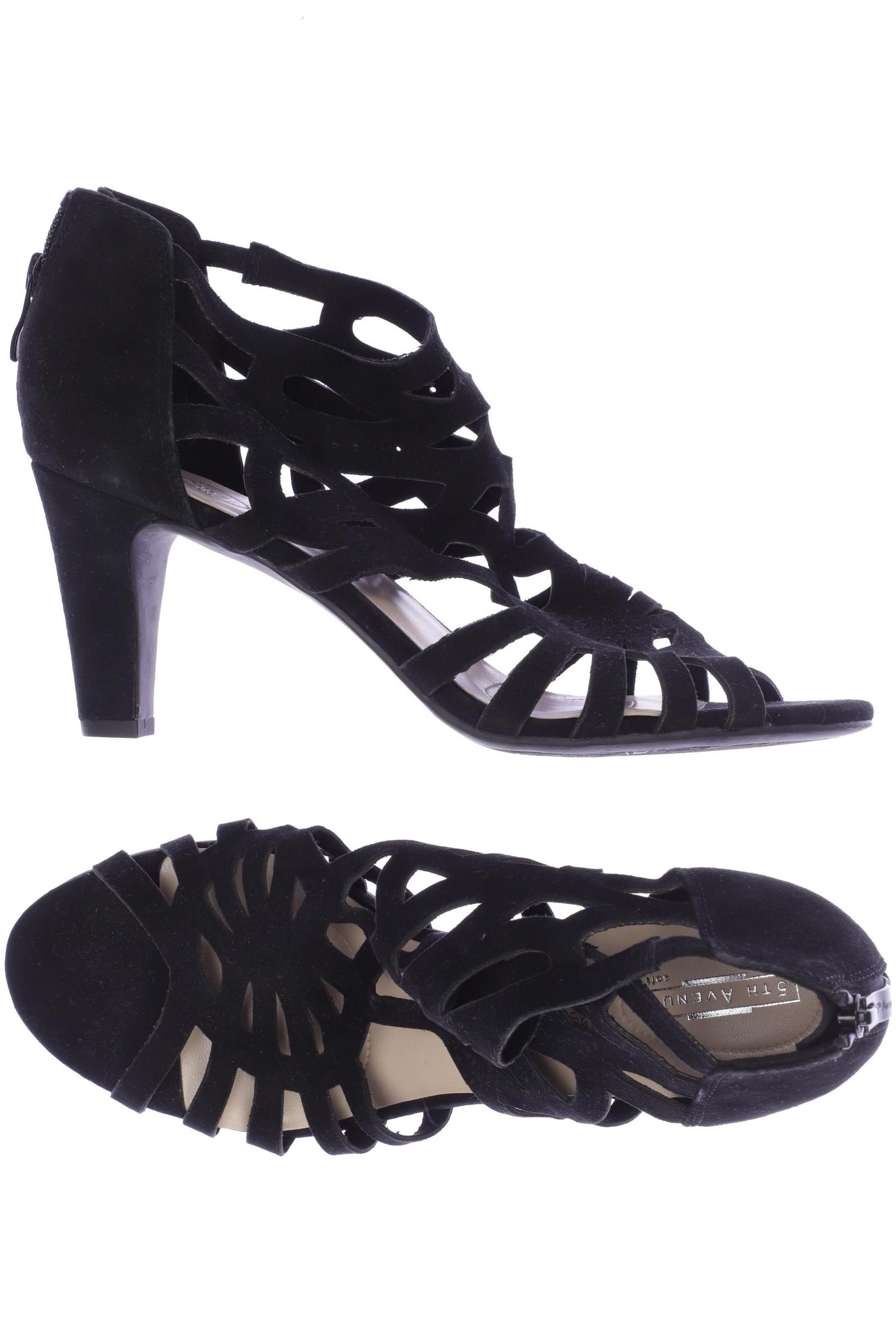 

5th Avenue Damen Sandale, schwarz, Gr. 41