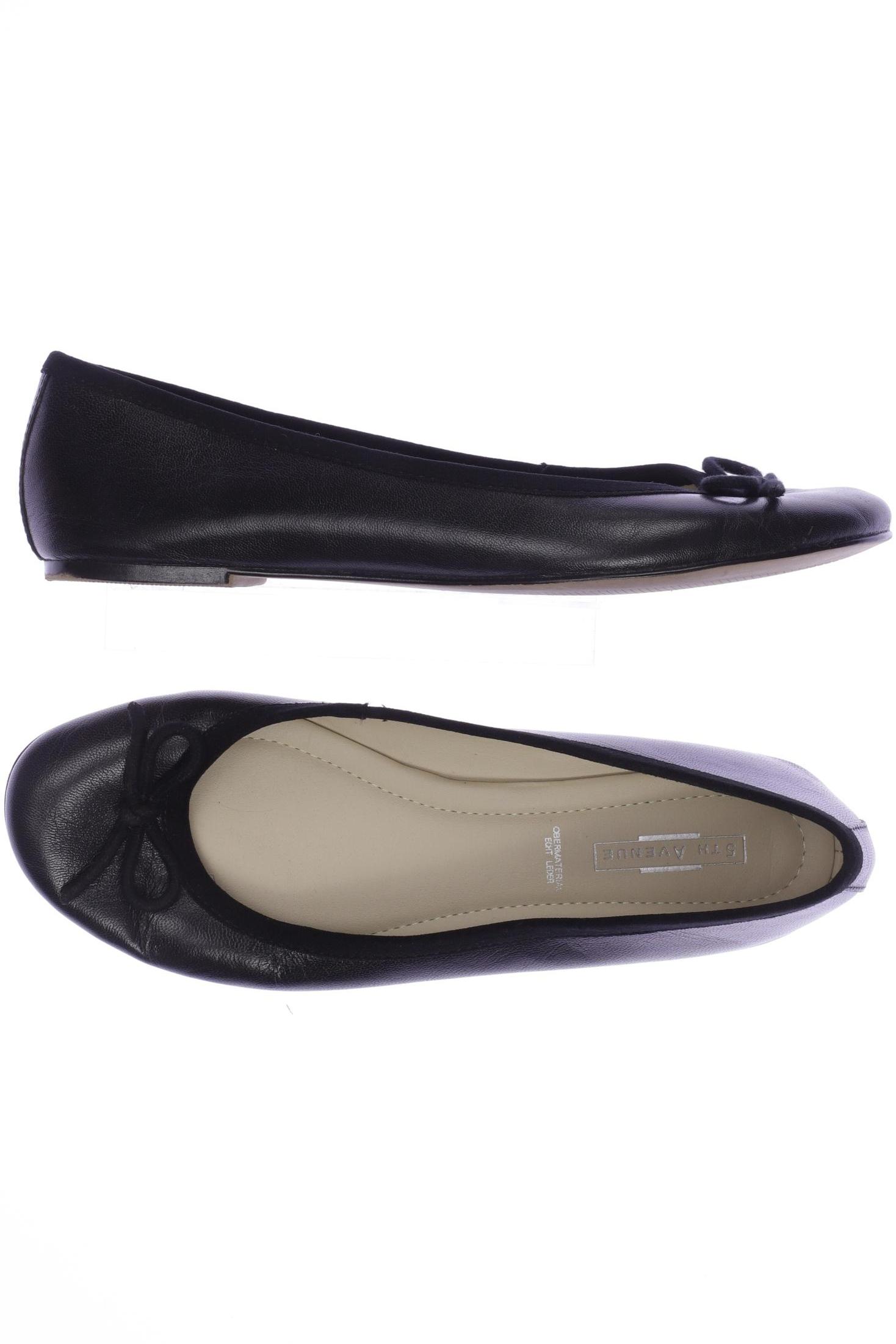 

5th Avenue Damen Ballerinas, schwarz, Gr. 38