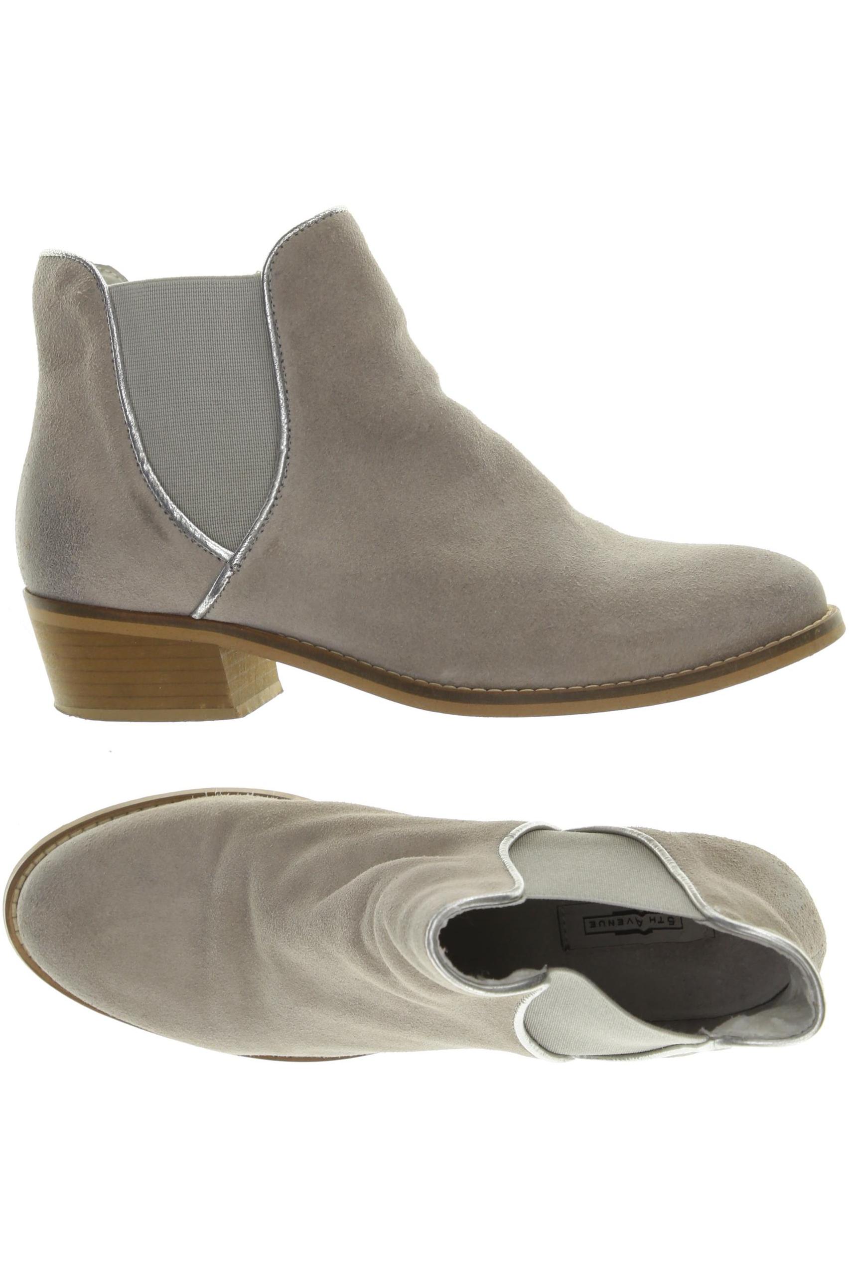 

5th Avenue Damen Stiefelette, silber, Gr. 40