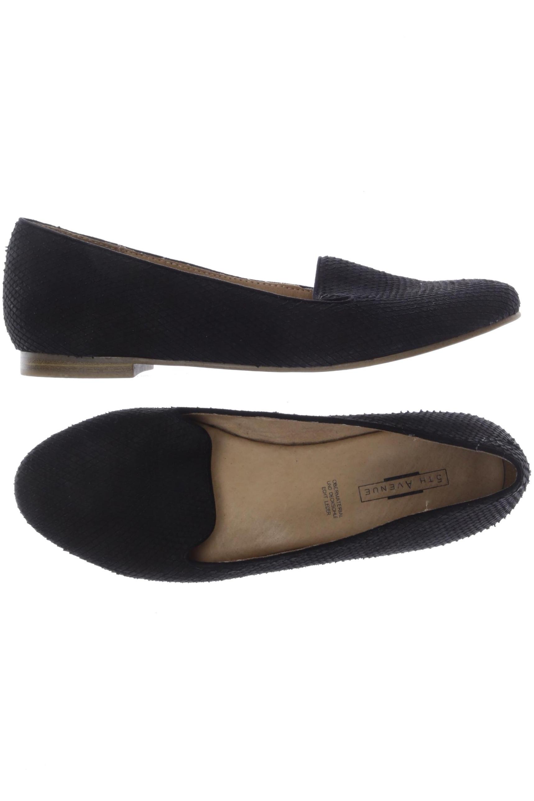 

5th Avenue Damen Ballerinas, schwarz, Gr. 38