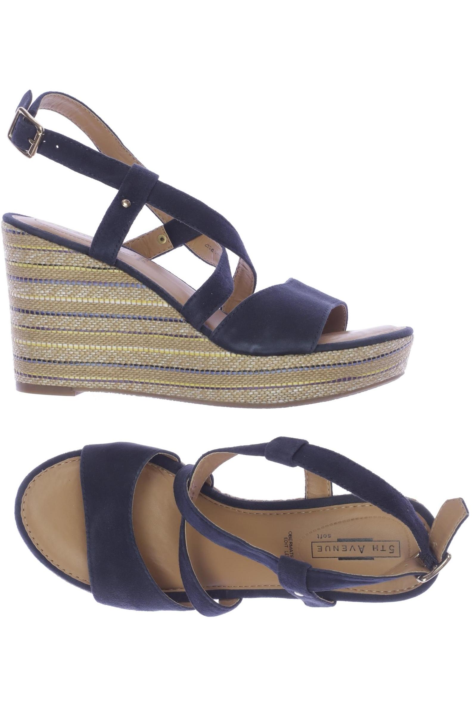 

5th Avenue Damen Sandale, marineblau, Gr. 36