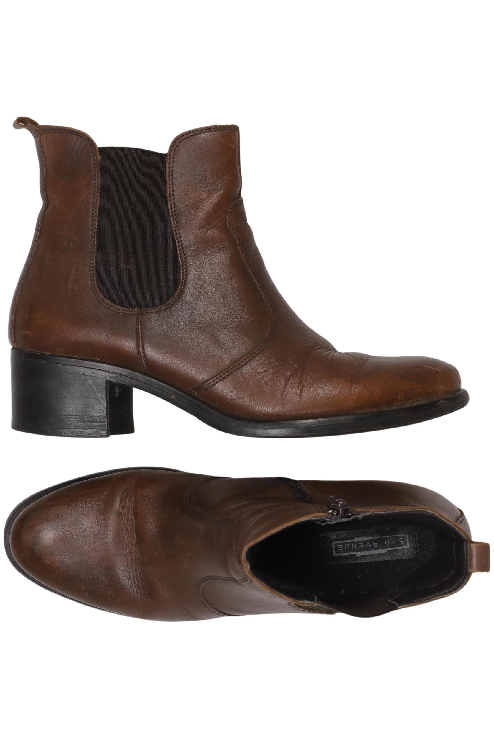 

5th Avenue Damen Stiefelette, braun, Gr. 40