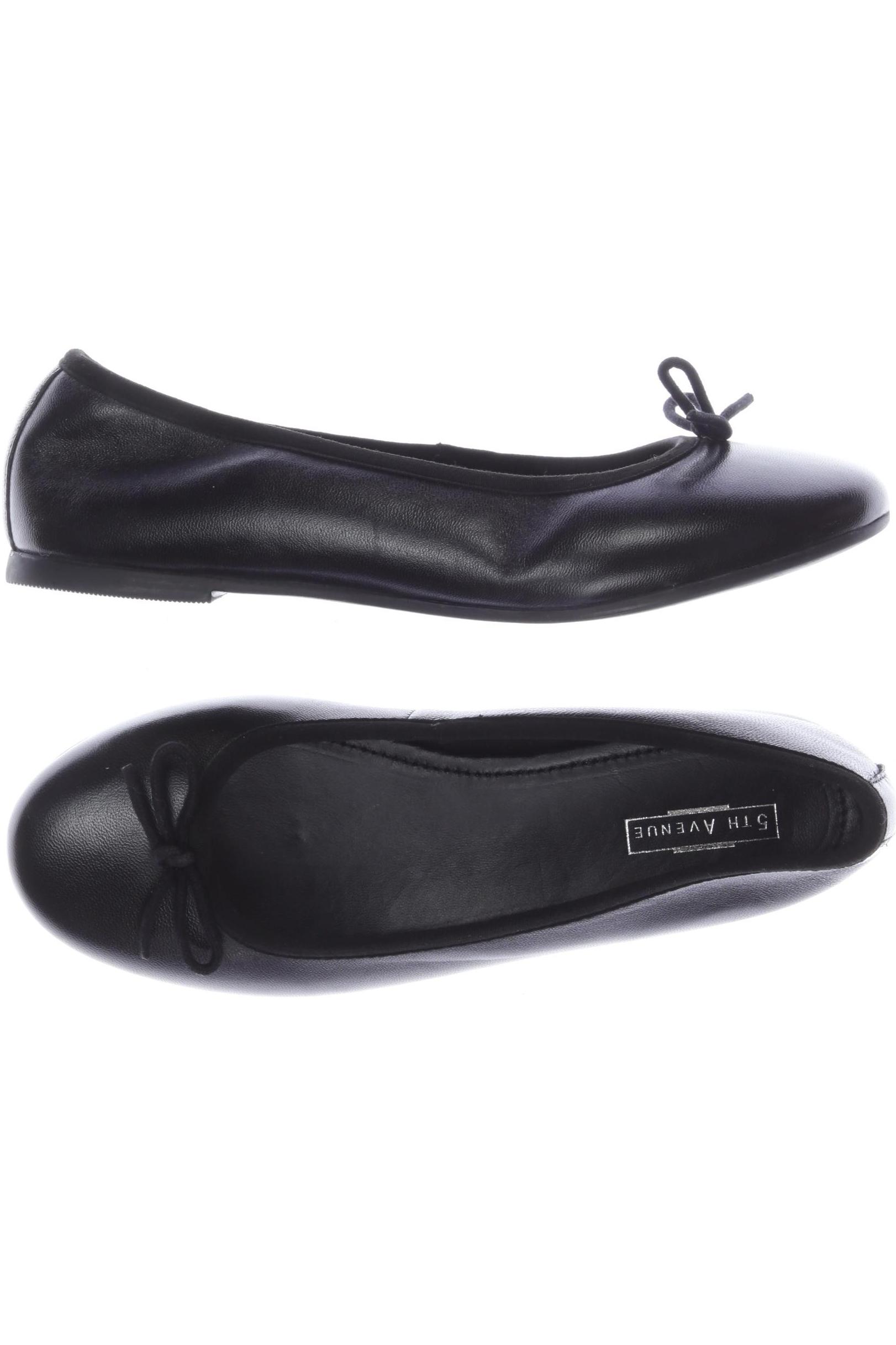 

5th Avenue Damen Ballerinas, schwarz, Gr. 38