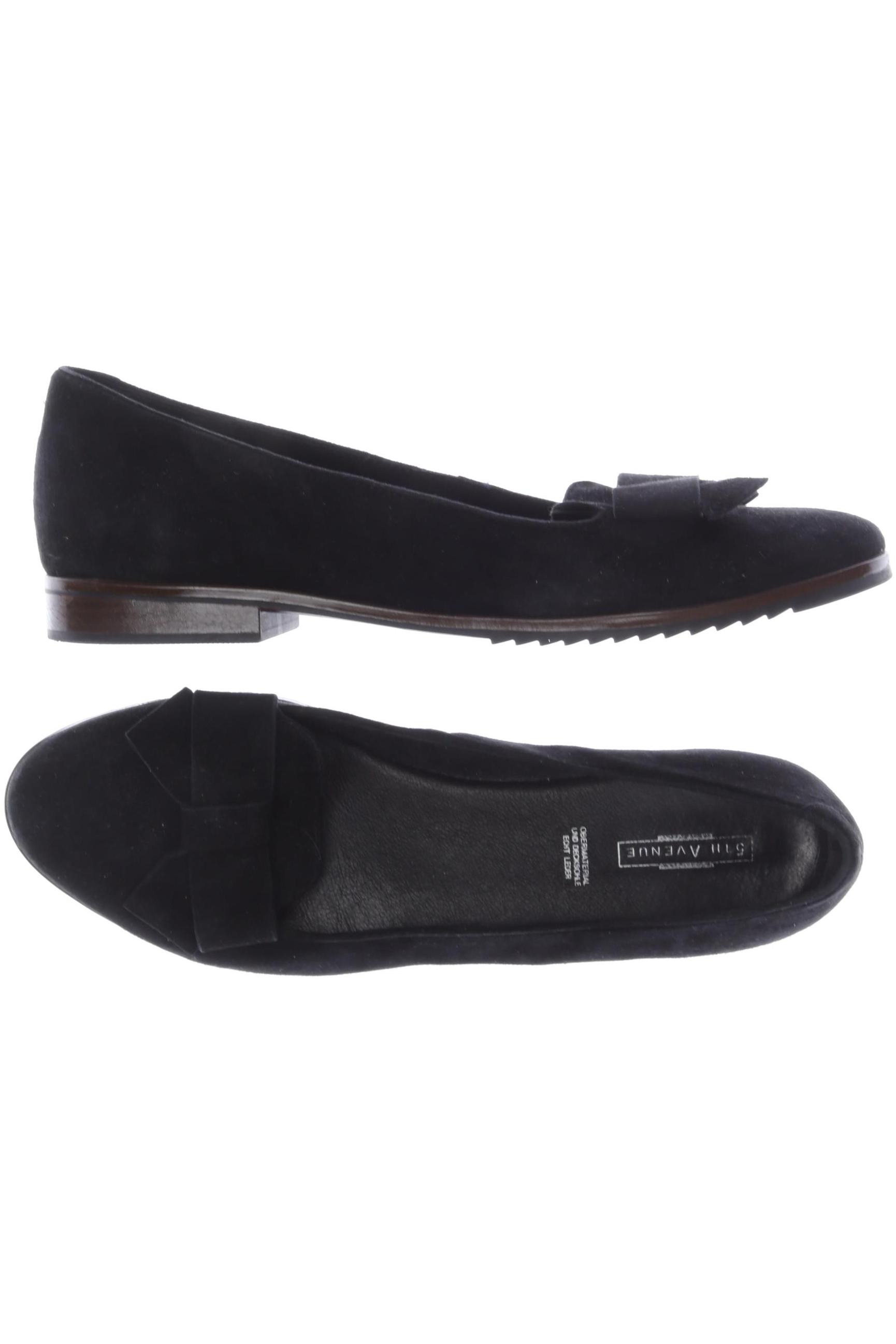 

5th Avenue Damen Halbschuh, schwarz, Gr. 42