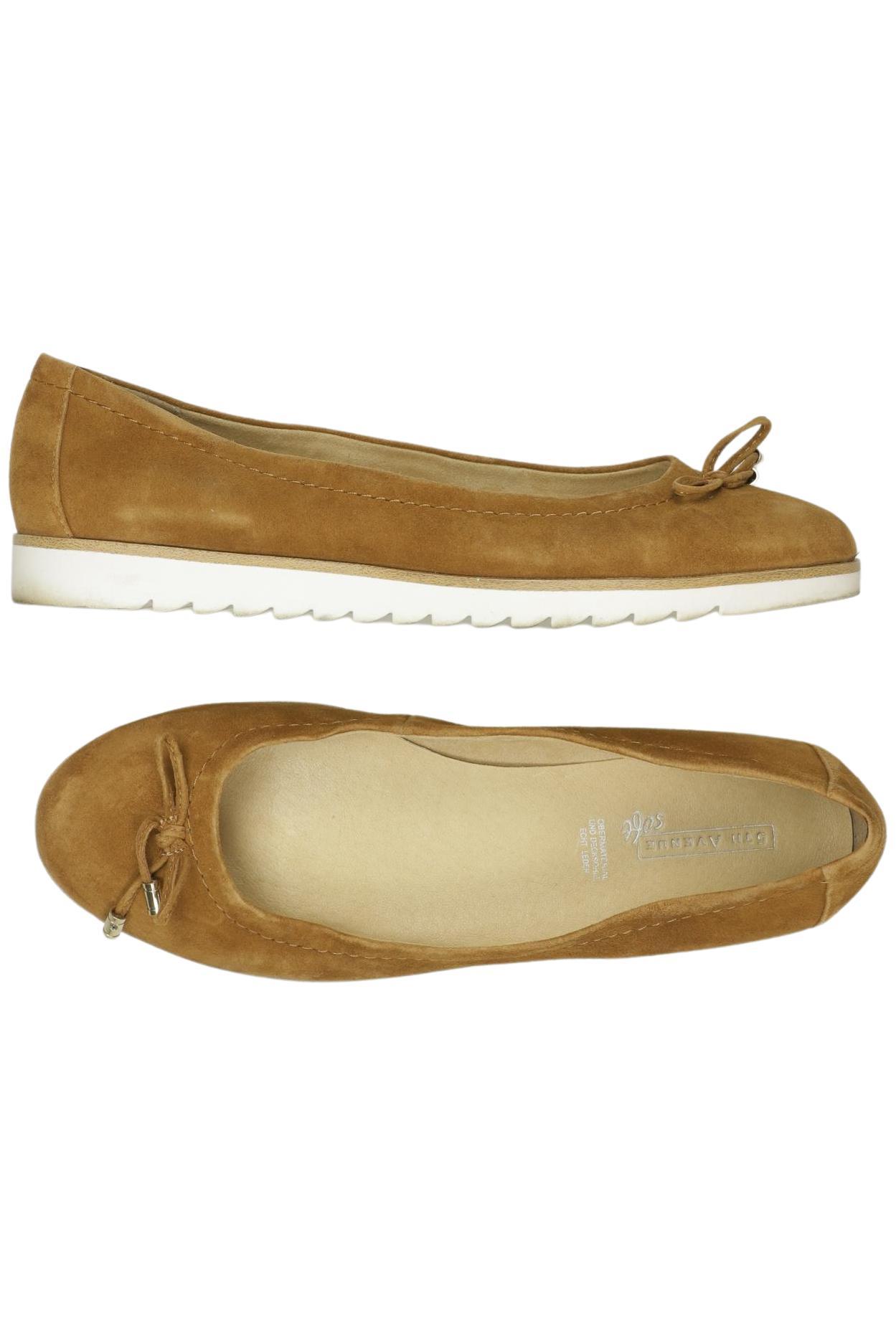 

5th Avenue Damen Ballerinas, braun, Gr. 40