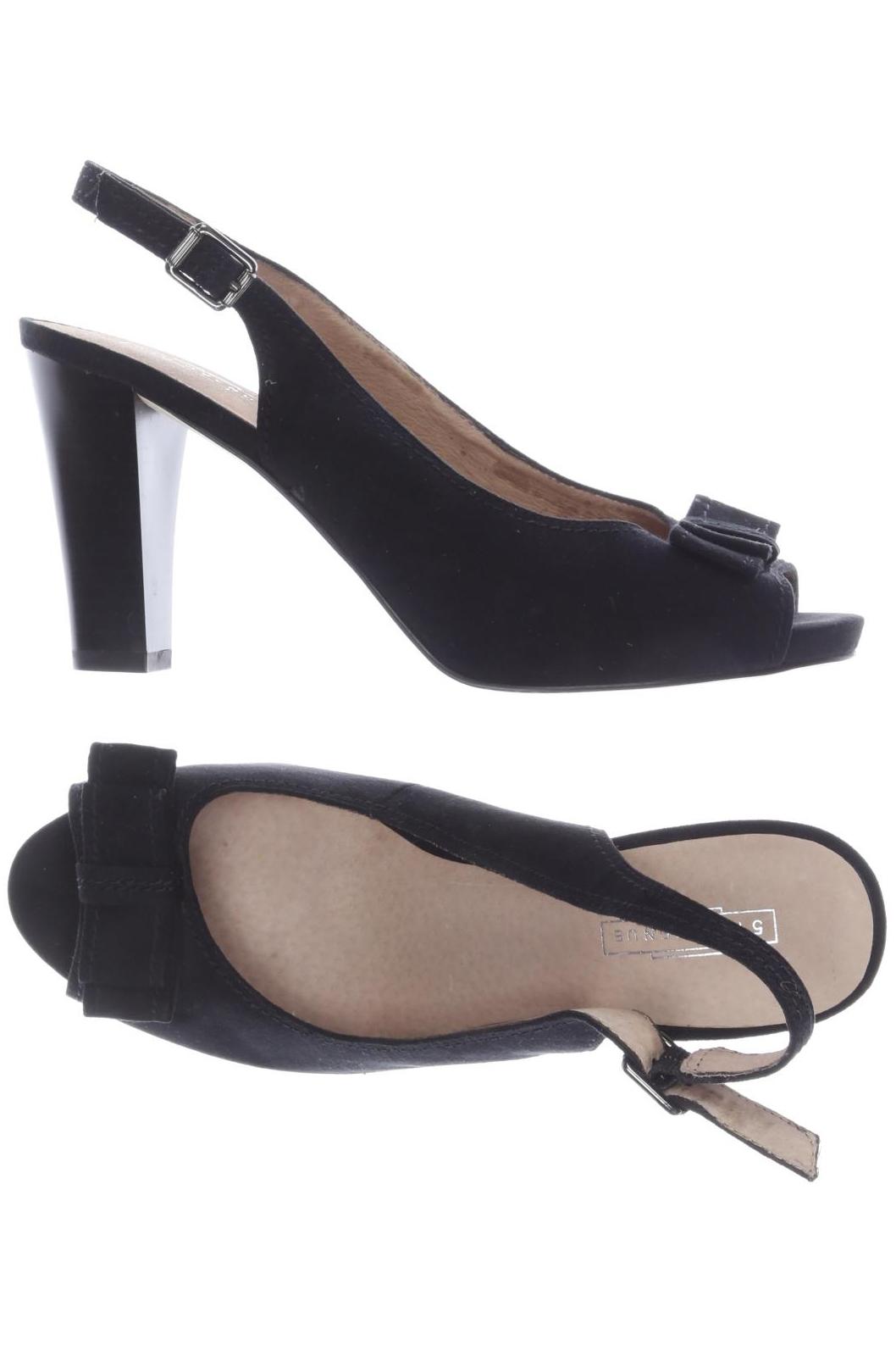 

5th Avenue Damen Sandale, schwarz, Gr. 38