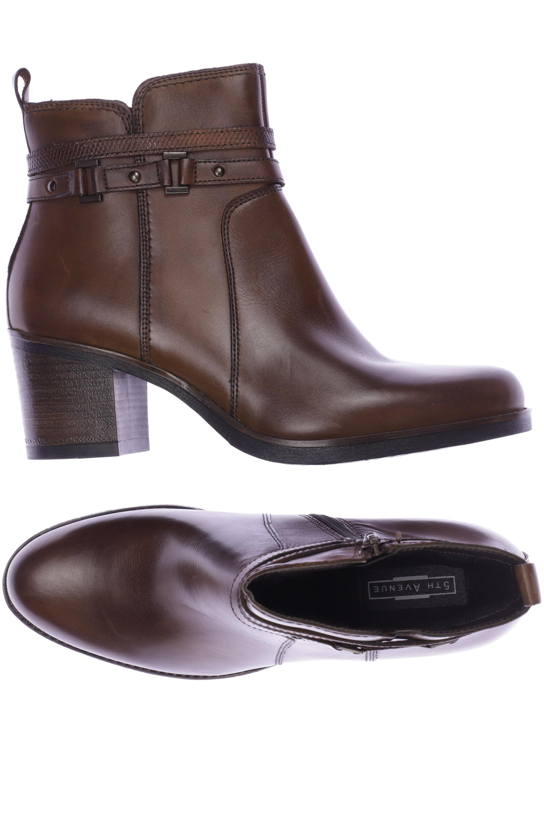 

5th Avenue Damen Stiefelette, braun, Gr. 42