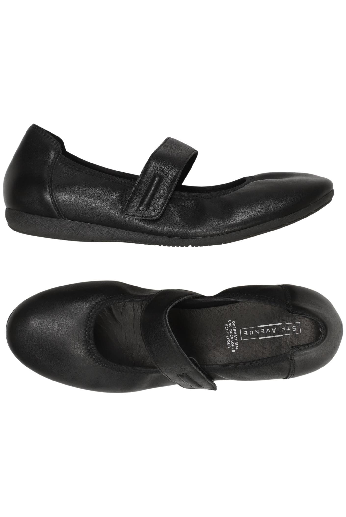 

5th Avenue Damen Ballerinas, schwarz, Gr. 38