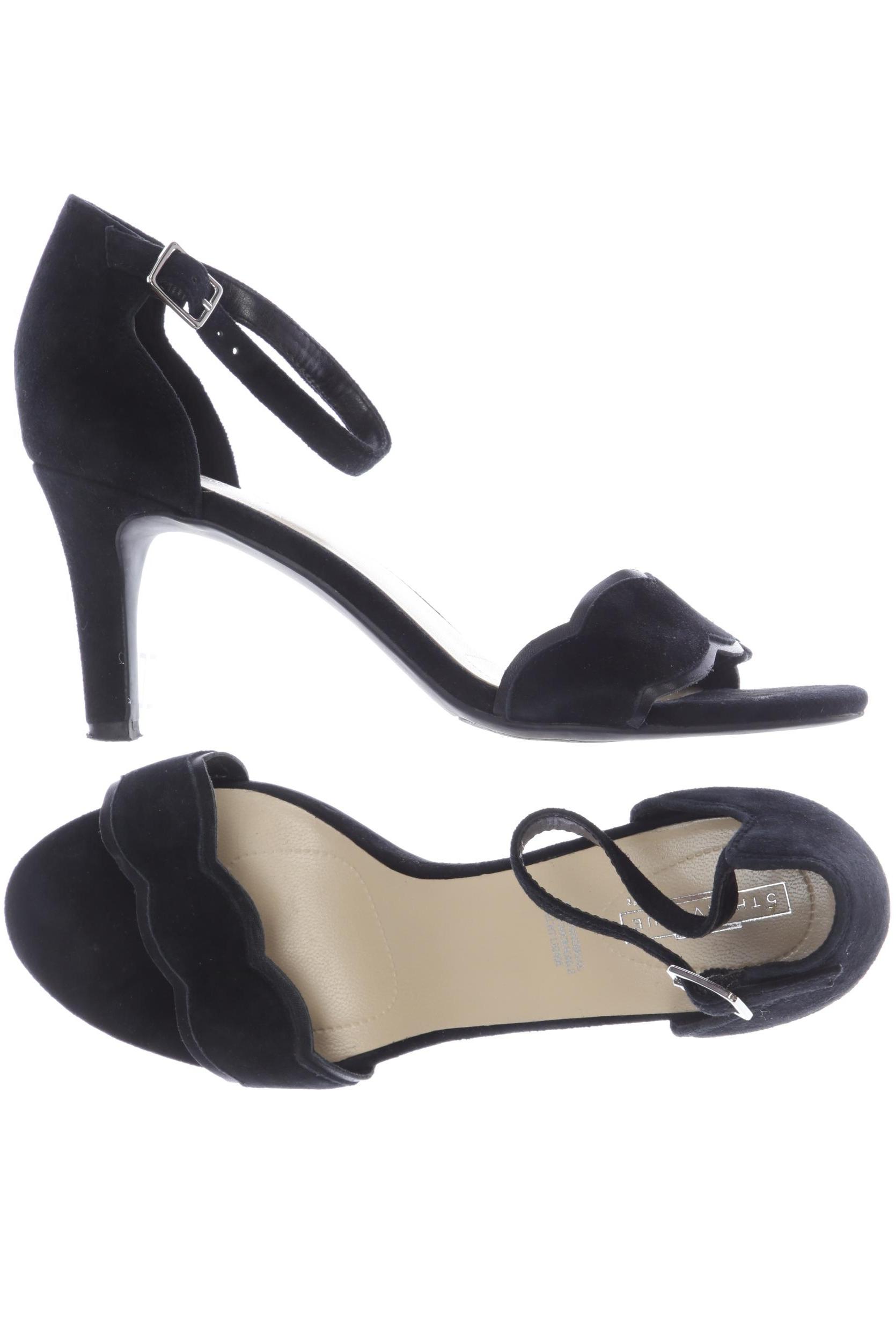 

5th Avenue Damen Sandale, schwarz, Gr. 38