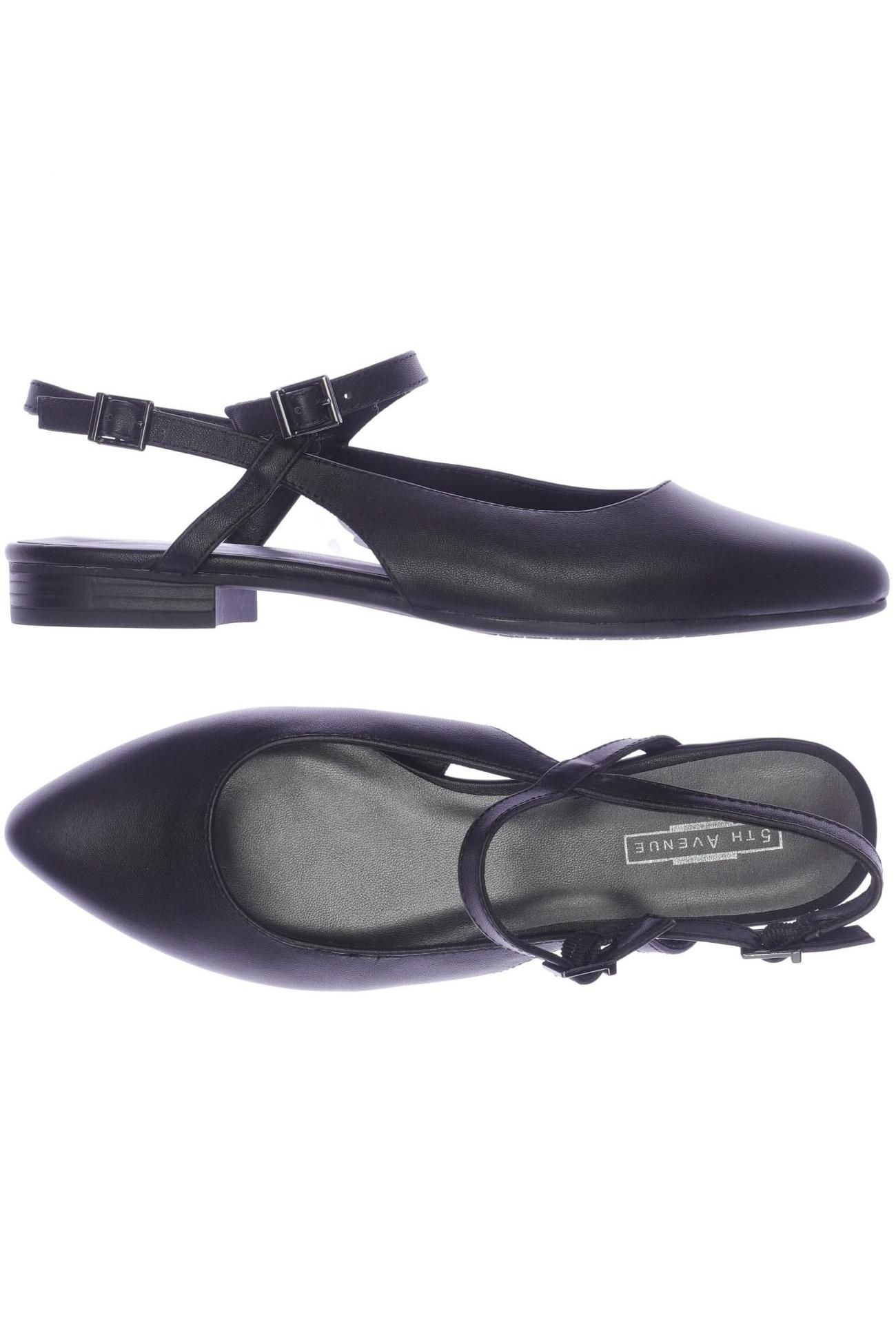 

5th Avenue Damen Ballerinas, schwarz, Gr. 37