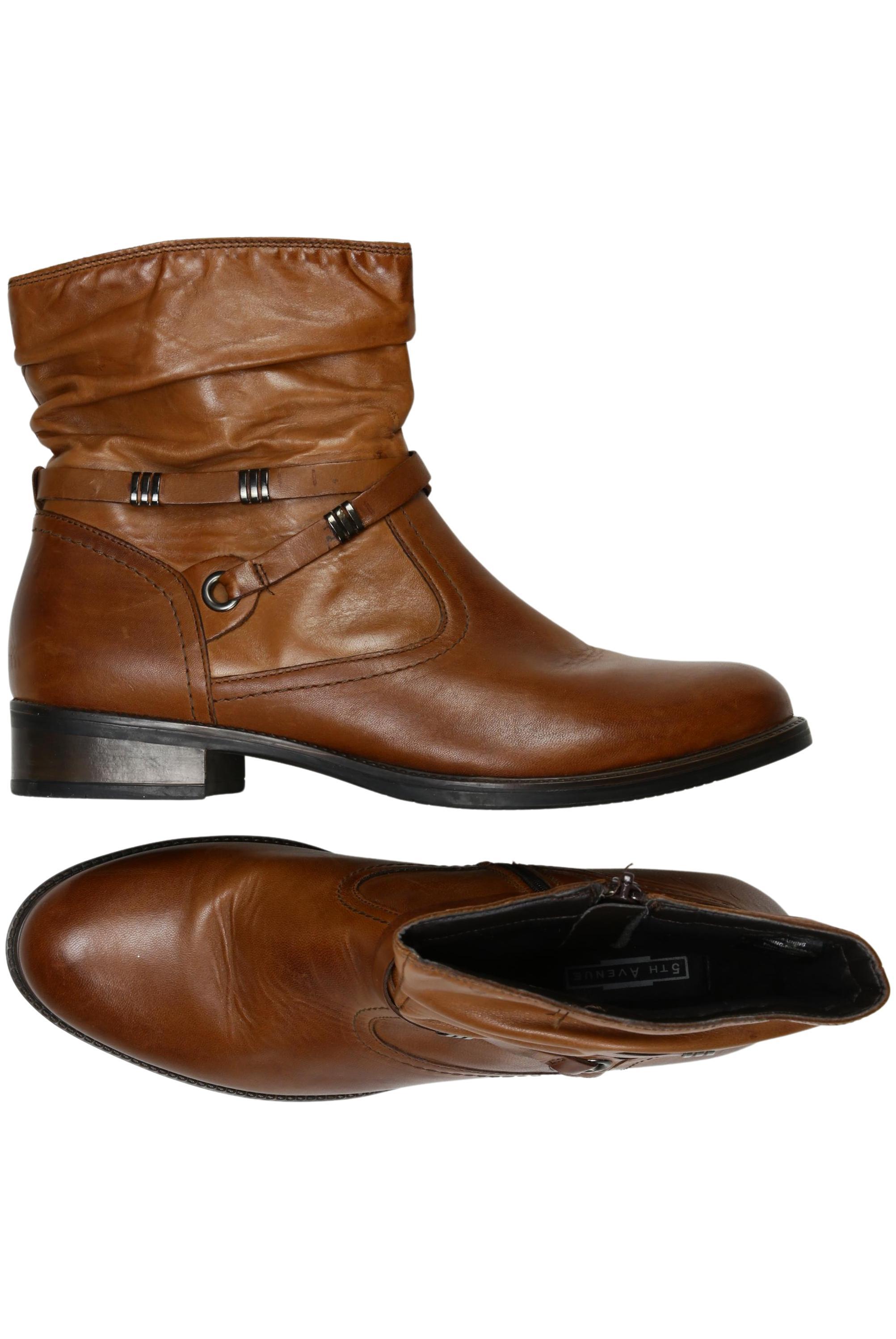 

5th Avenue Damen Stiefelette, braun, Gr. 42