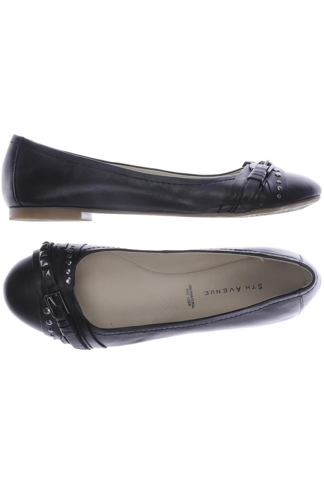 

5th Avenue Damen Ballerinas, schwarz