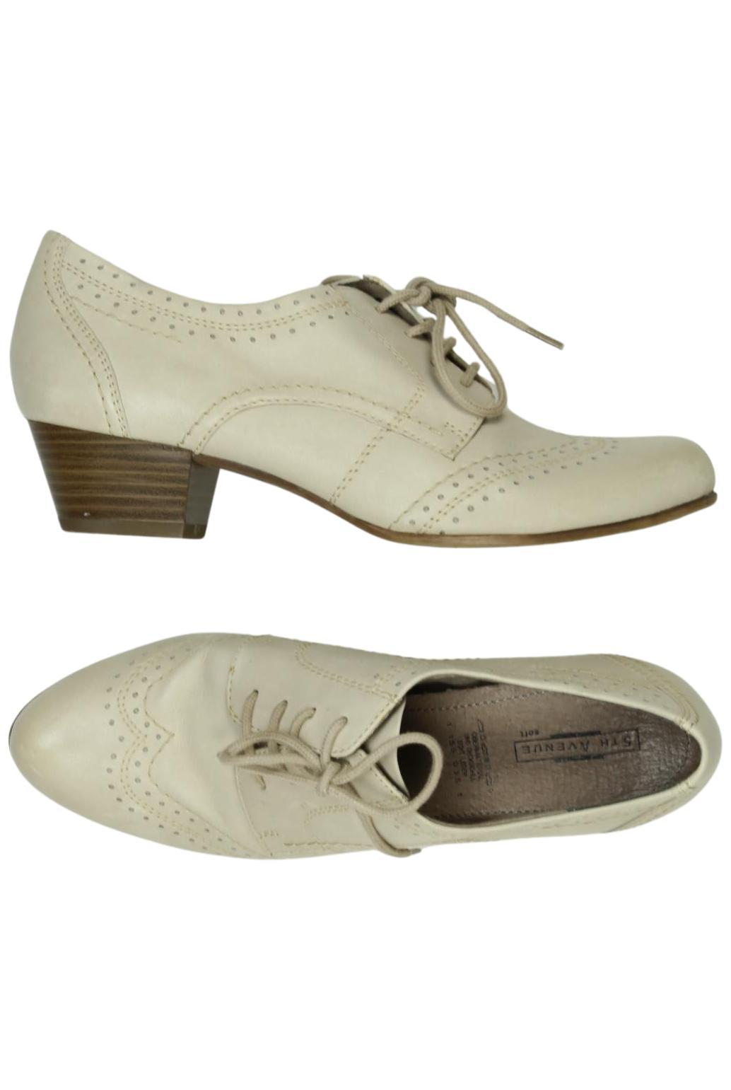 

5th Avenue Damen Halbschuh, beige, Gr. 40