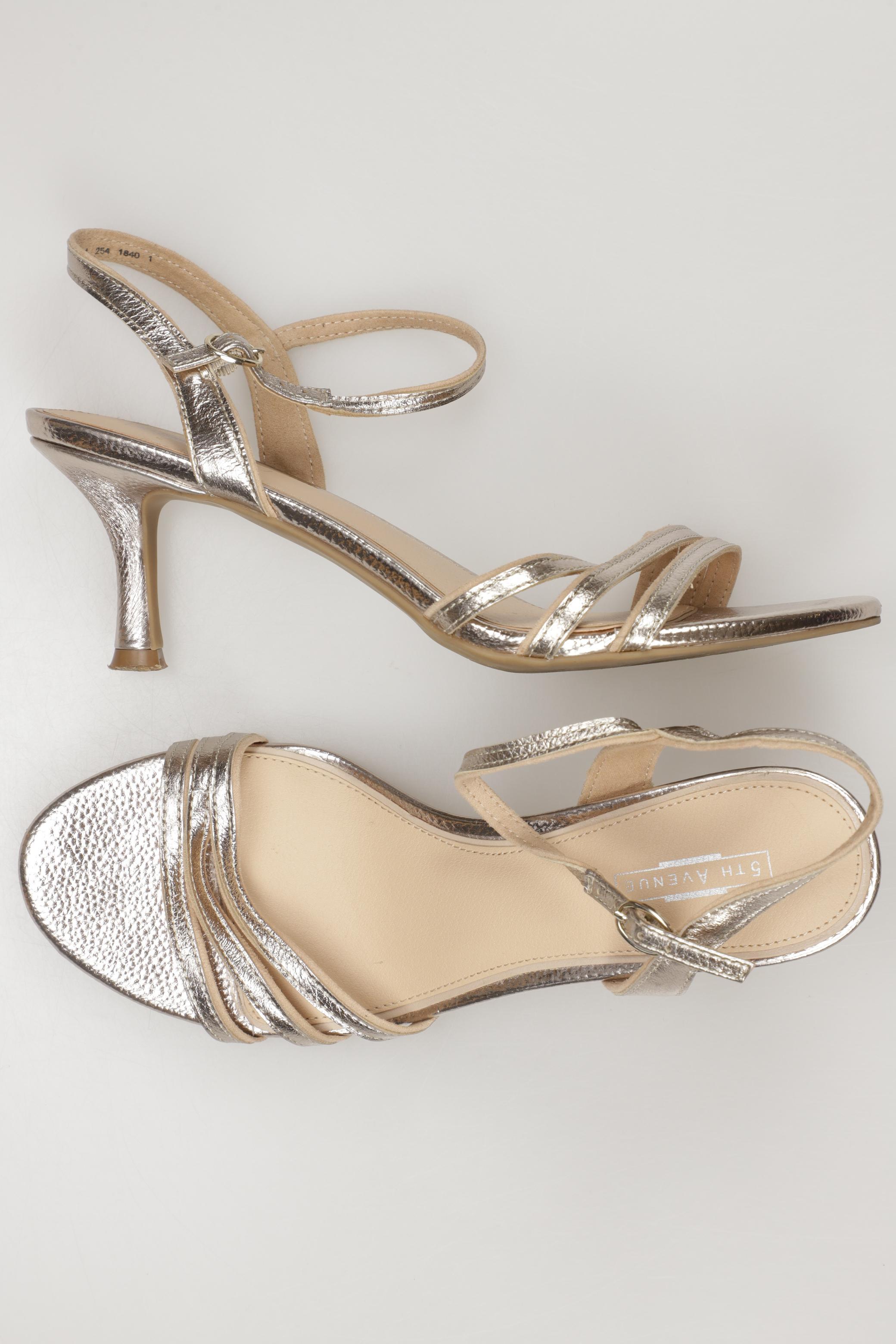 

5th Avenue Damen Sandale, gold, Gr. 39