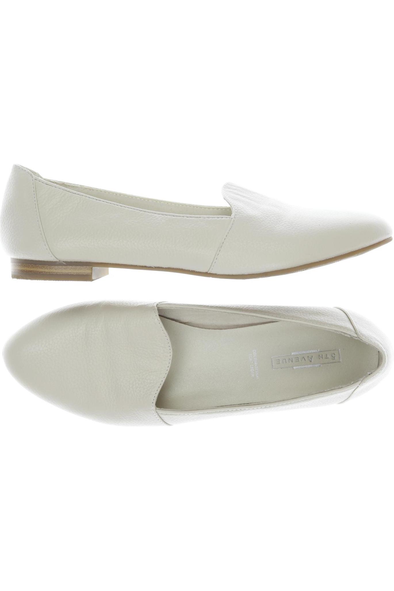 

5th Avenue Damen Halbschuh, cremeweiß, Gr. 37