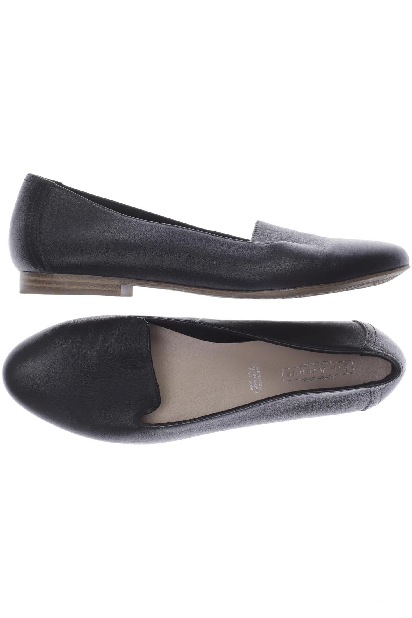 

5th Avenue Damen Ballerinas, schwarz, Gr. 37