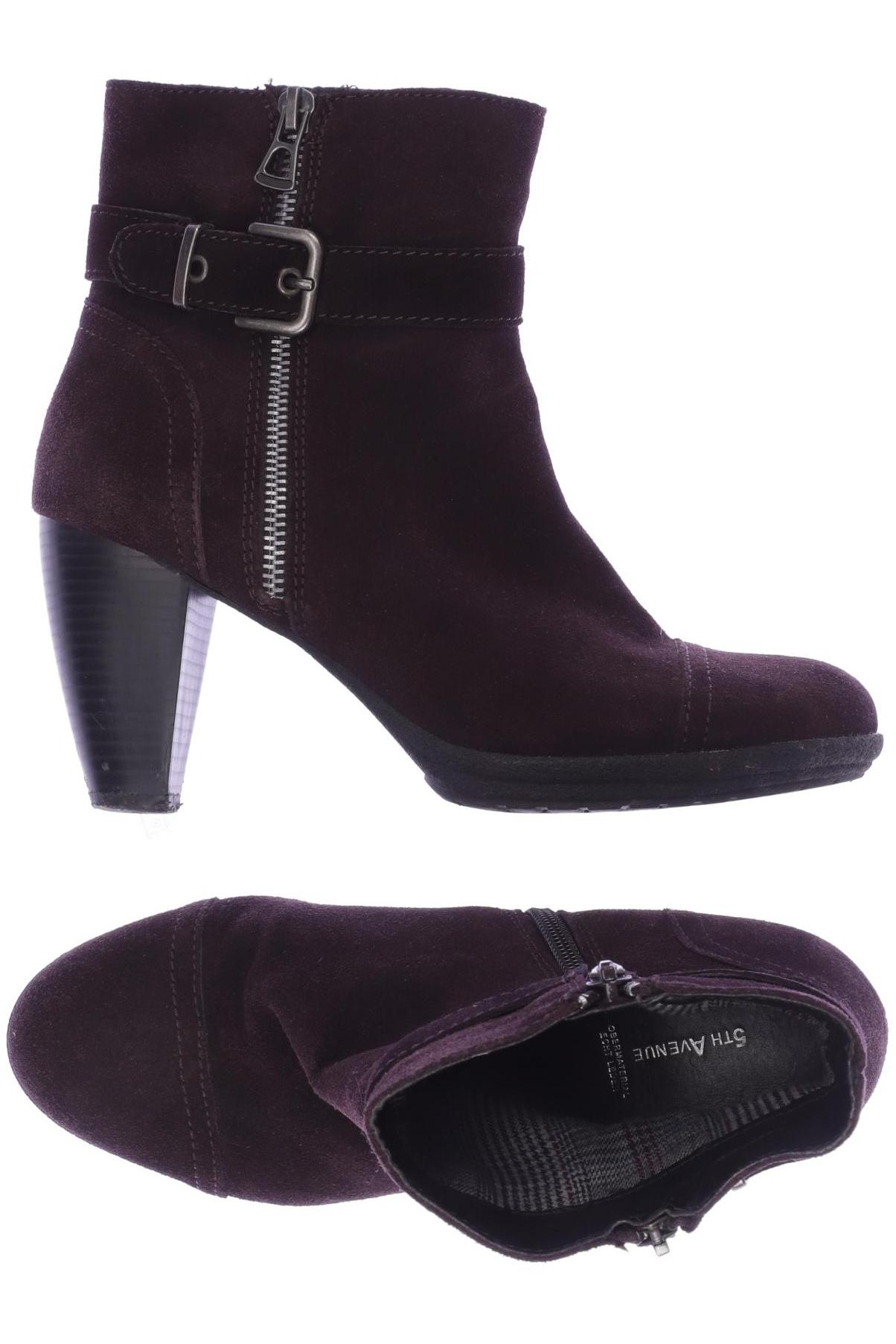 

5th Avenue Damen Stiefelette, bordeaux, Gr. 38