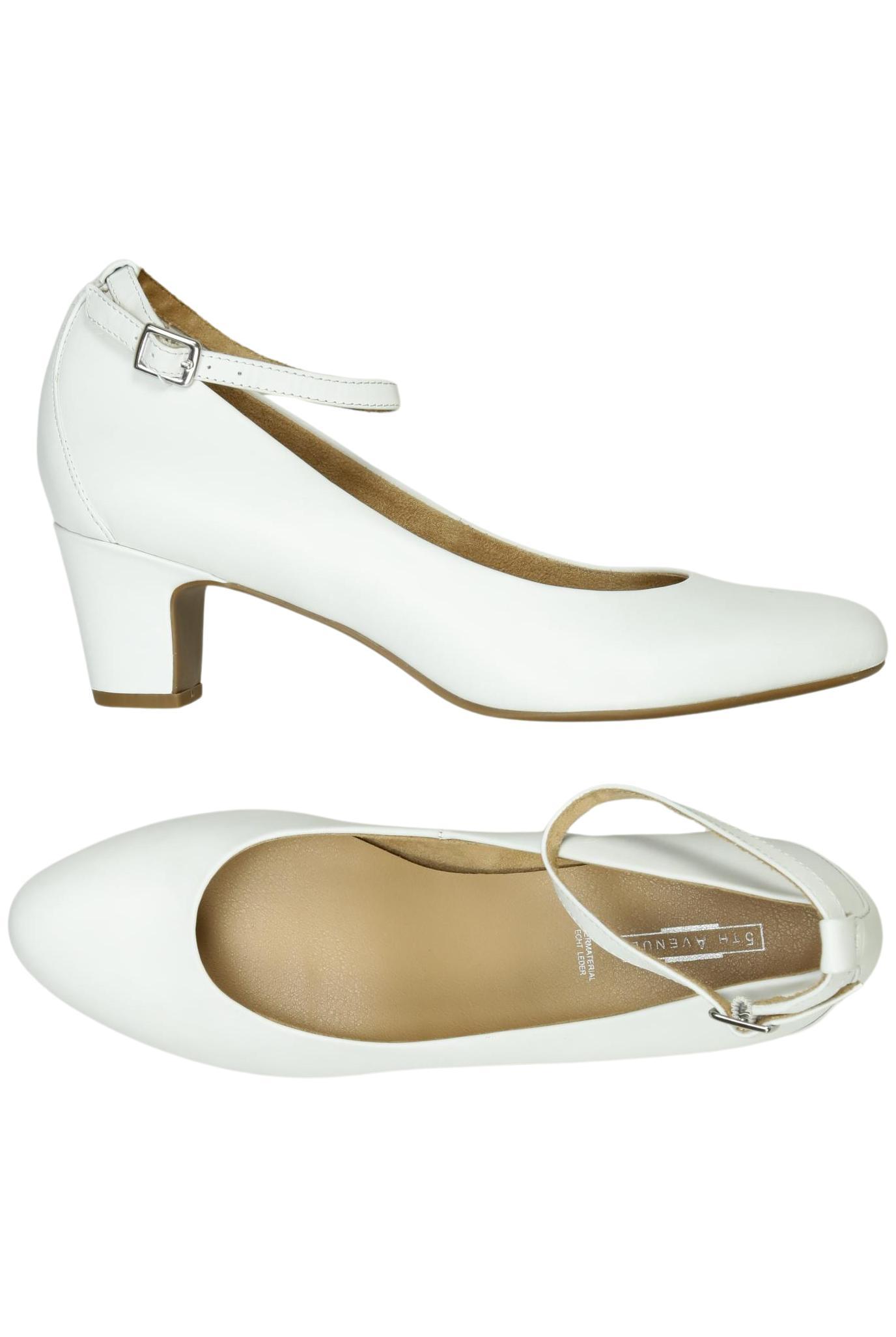 

5th Avenue Damen Pumps, weiß, Gr. 42