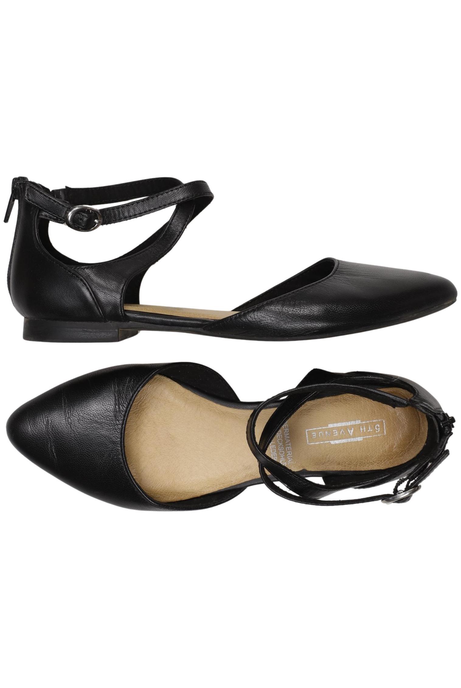 

5th Avenue Damen Ballerinas, schwarz, Gr. 37