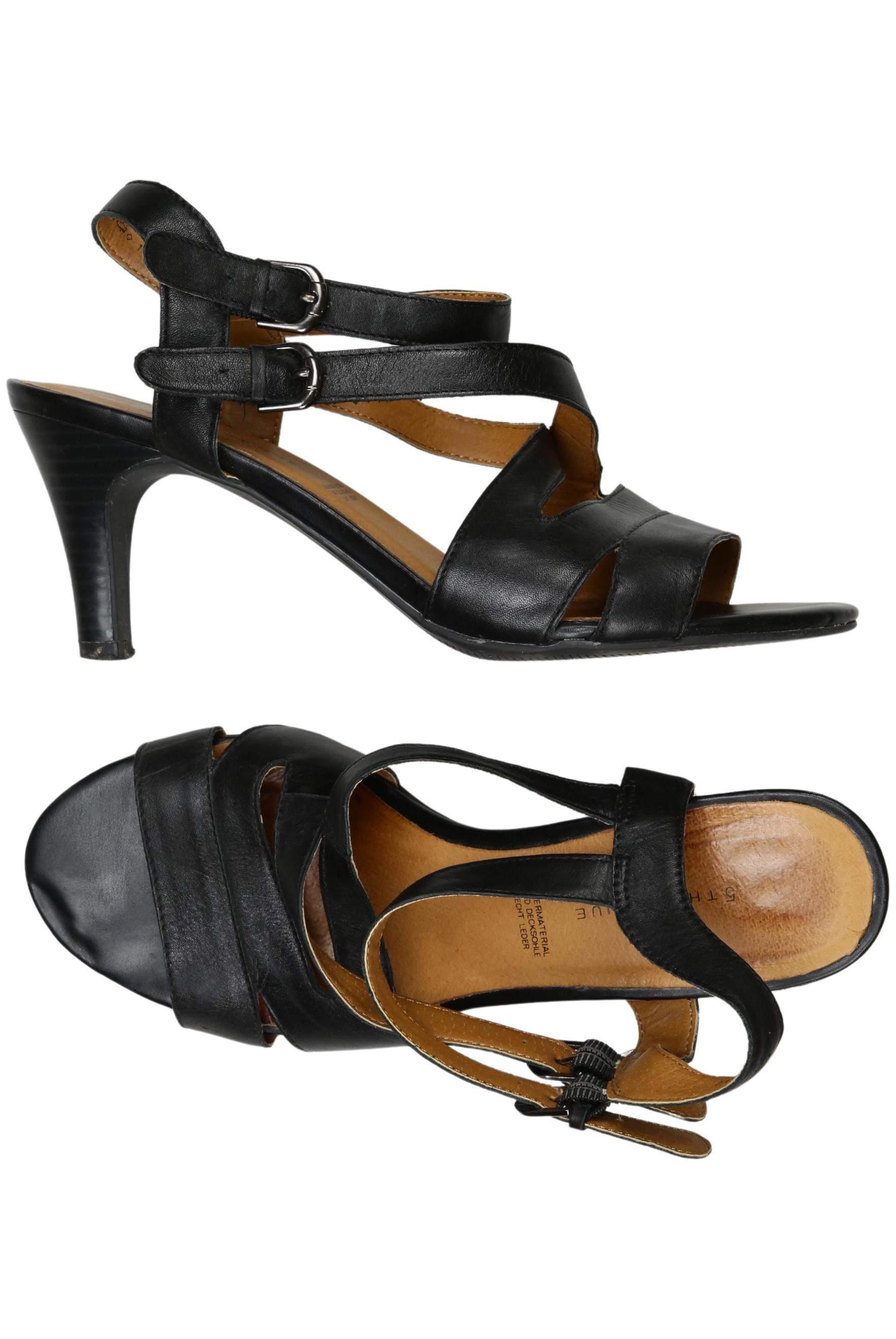 

5th Avenue Damen Sandale, schwarz, Gr. 39