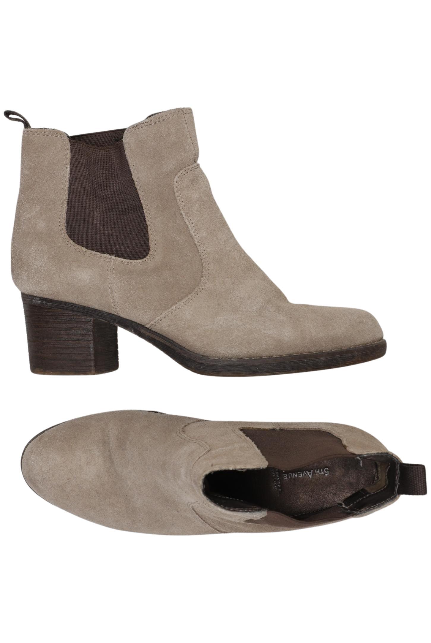 

5th Avenue Damen Stiefelette, beige, Gr. 38