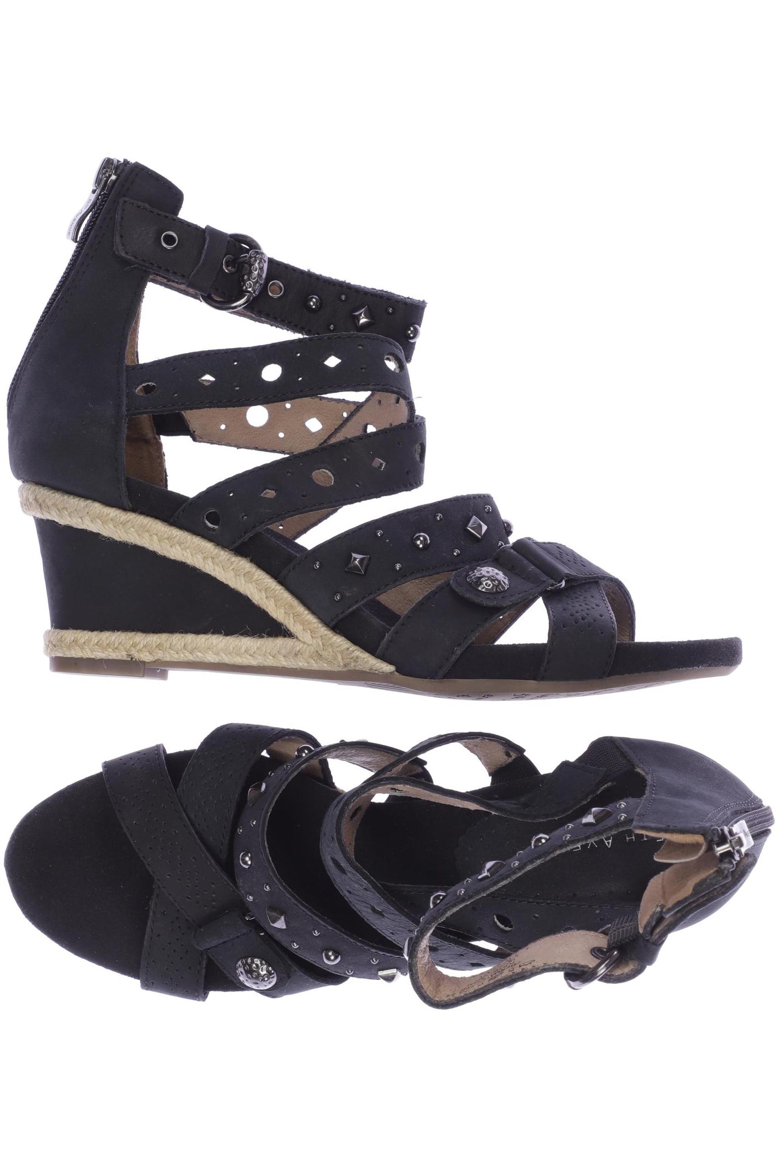 

5th Avenue Damen Sandale, schwarz, Gr. 40