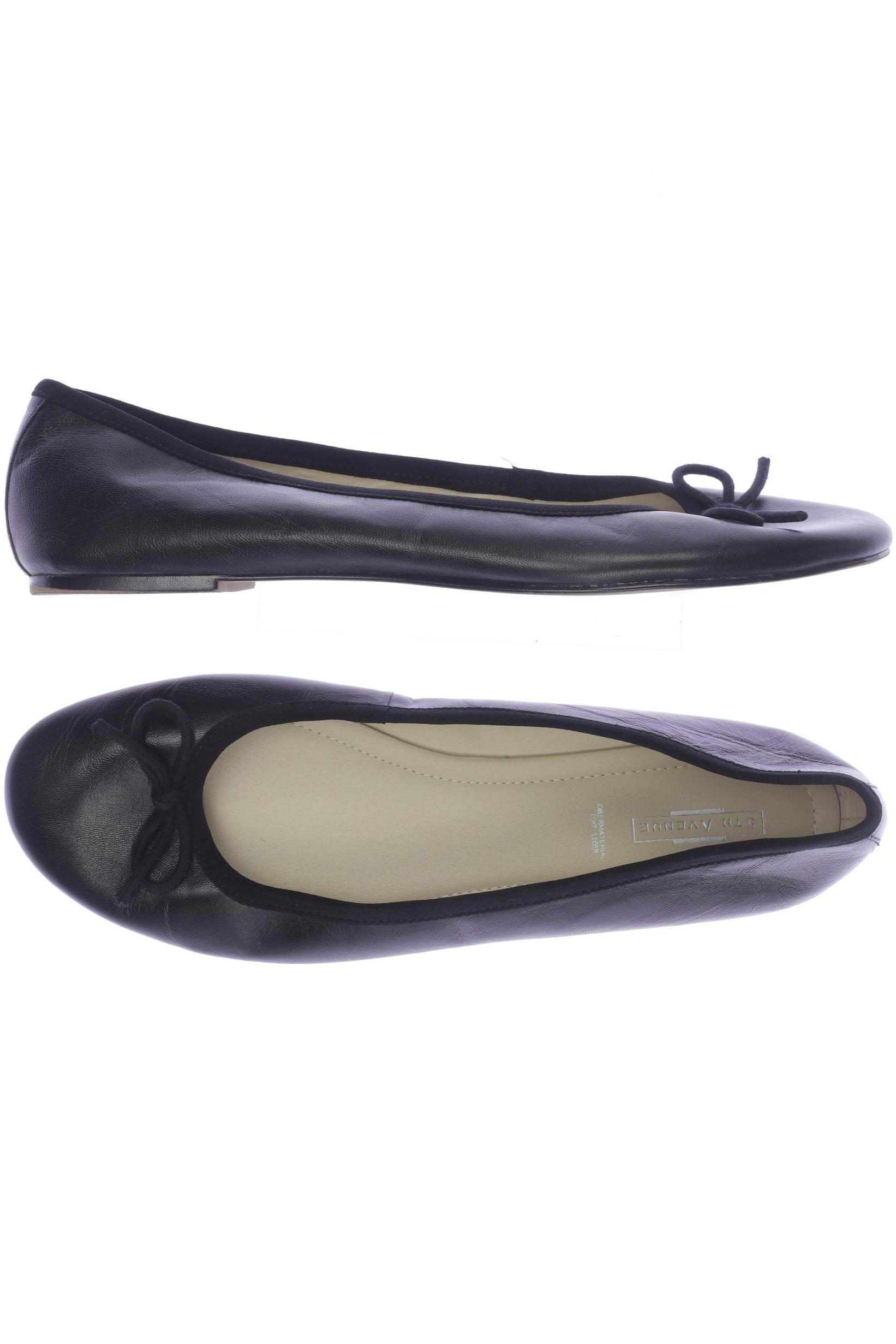 

5th Avenue Damen Ballerinas, schwarz, Gr. 44