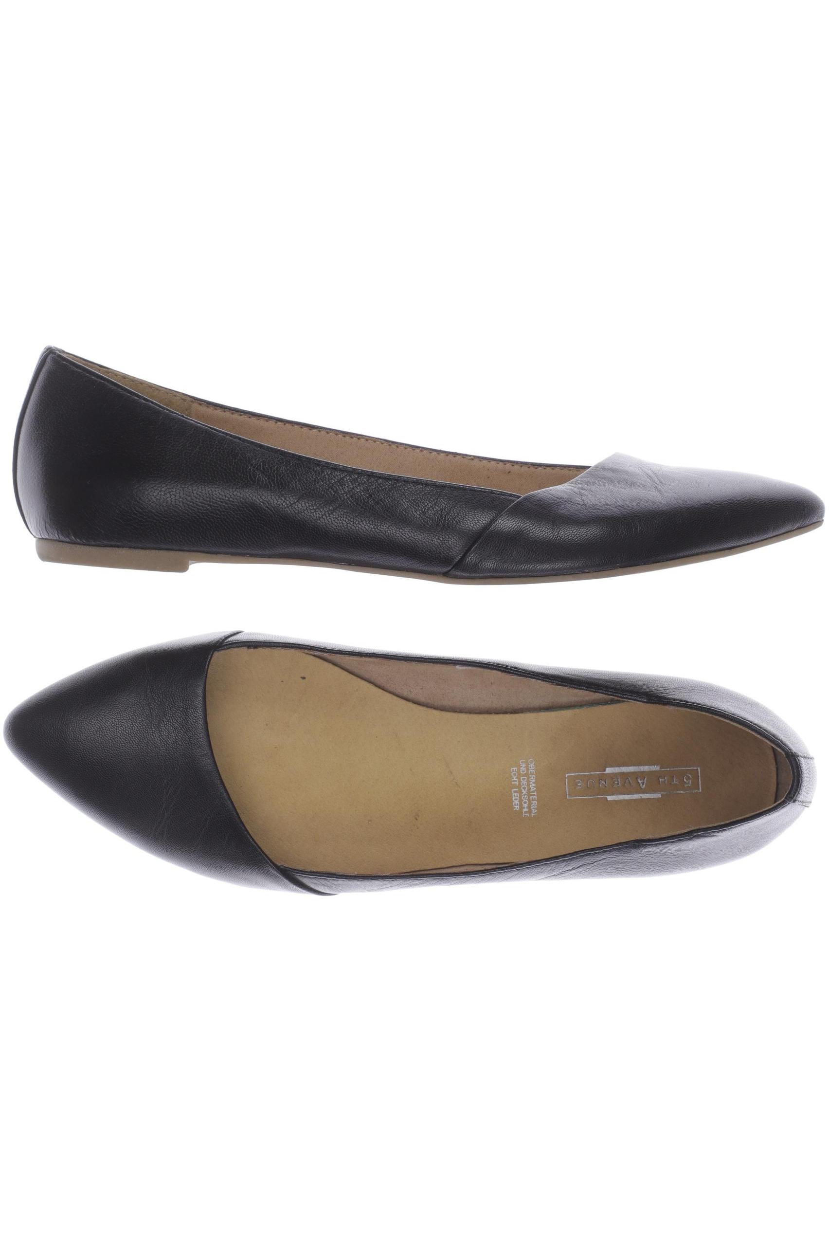 

5th Avenue Damen Ballerinas, schwarz, Gr. 38