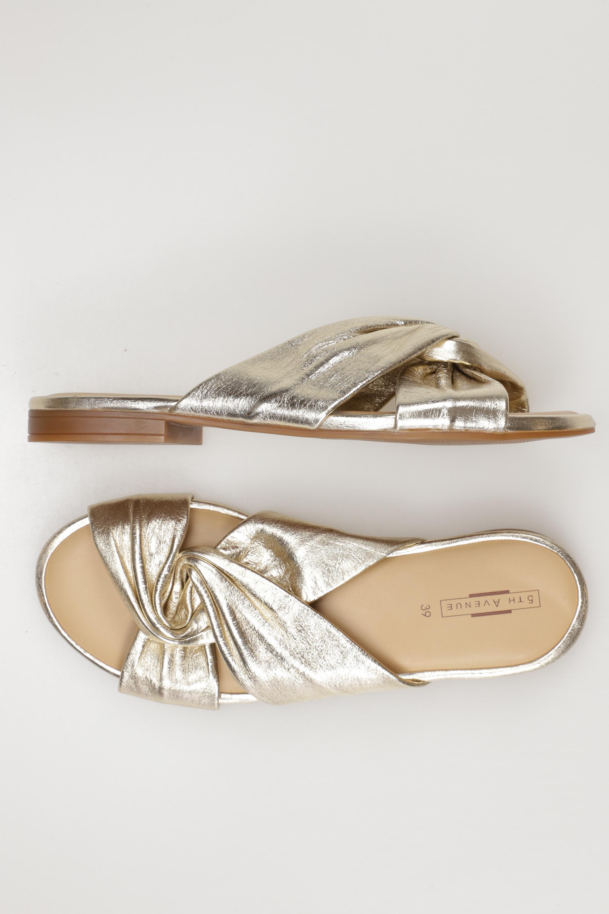 

5th Avenue Damen Sandale, gold, Gr. 39