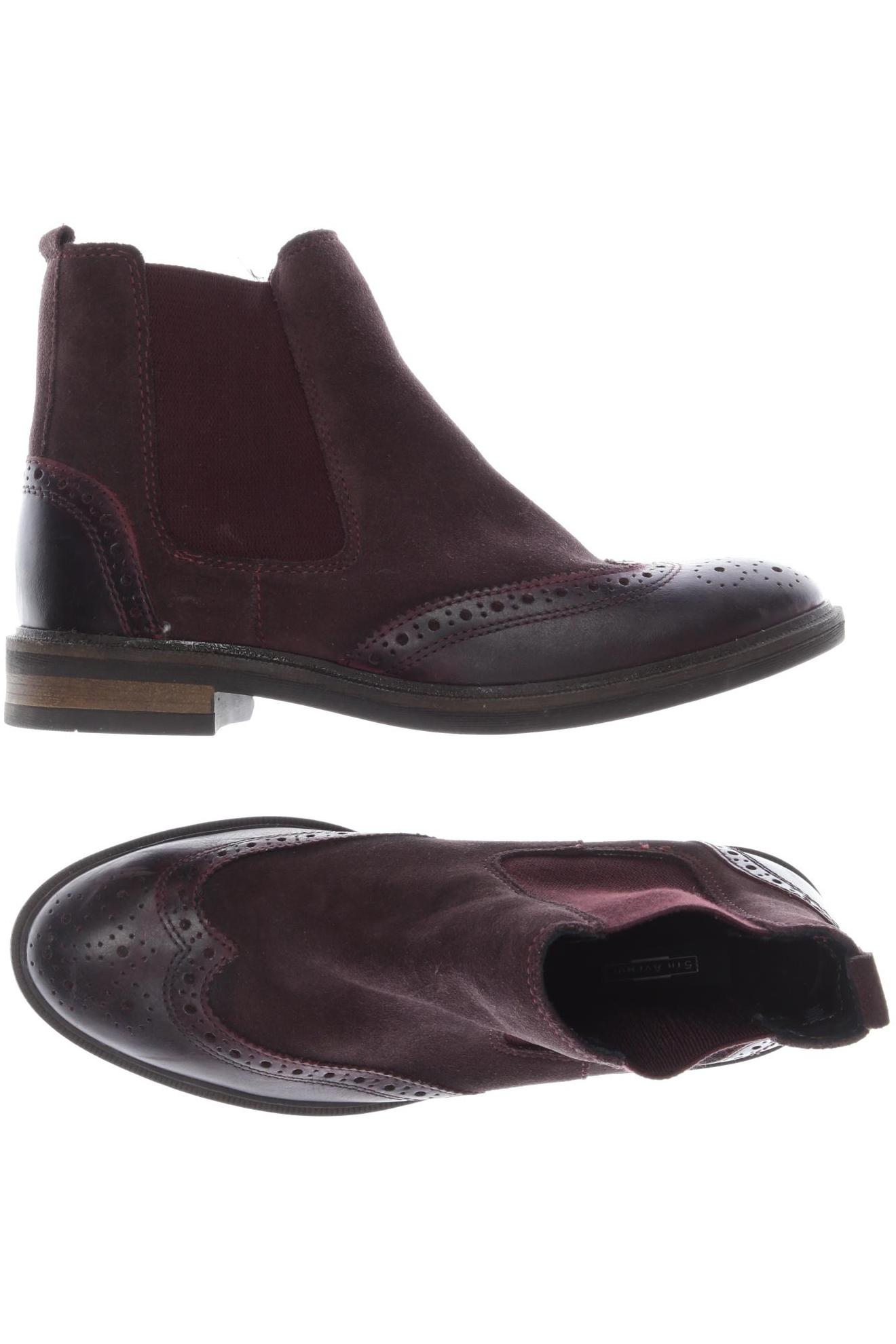 

5th Avenue Damen Stiefelette, bordeaux, Gr. 37