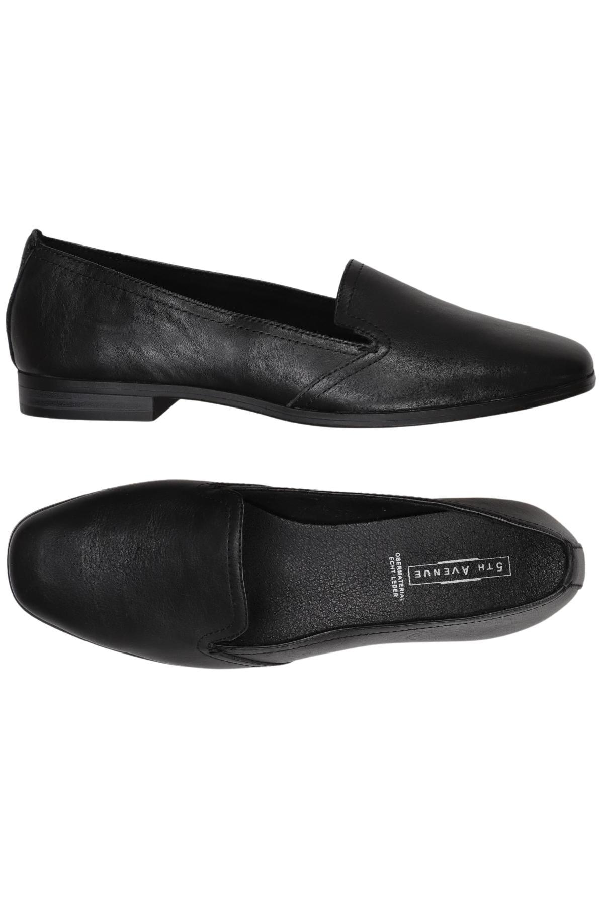 

5th Avenue Damen Halbschuh, schwarz, Gr. 38