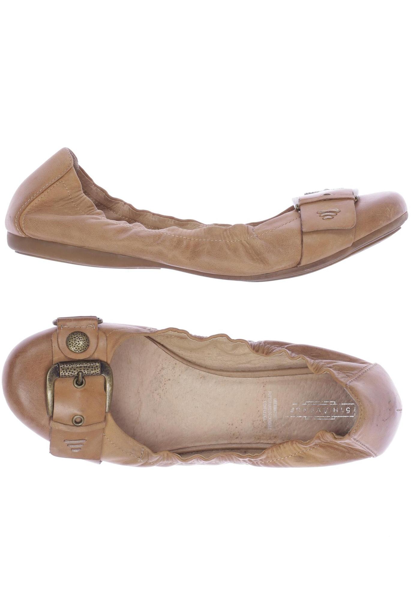 

5th Avenue Damen Ballerinas, braun, Gr. 41