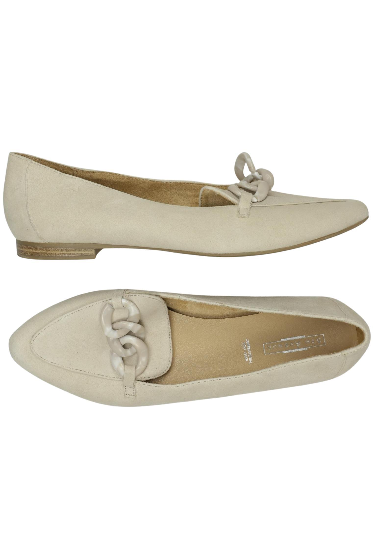 

5th Avenue Damen Halbschuh, beige, Gr. 39