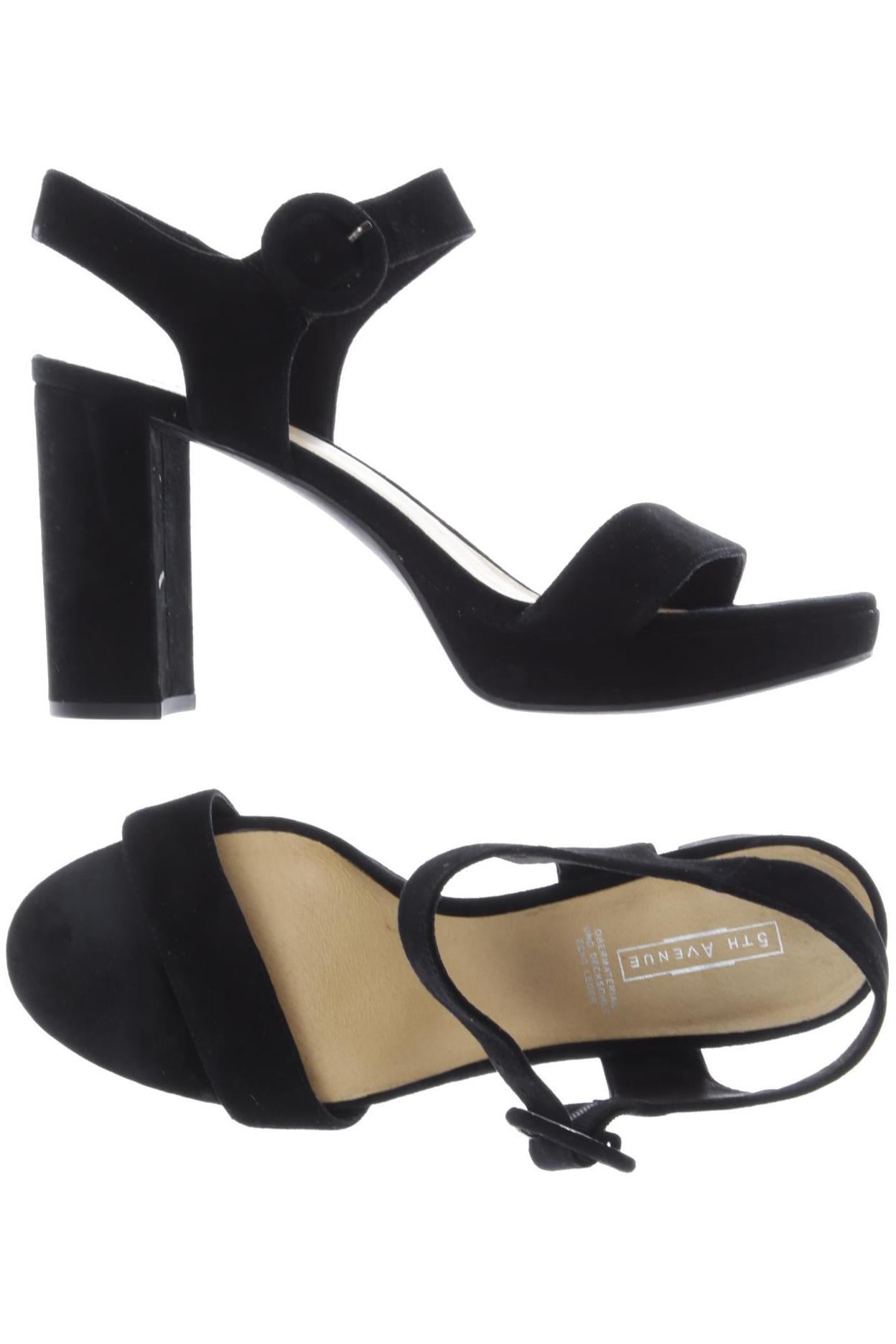 

5th Avenue Damen Sandale, schwarz, Gr. 41