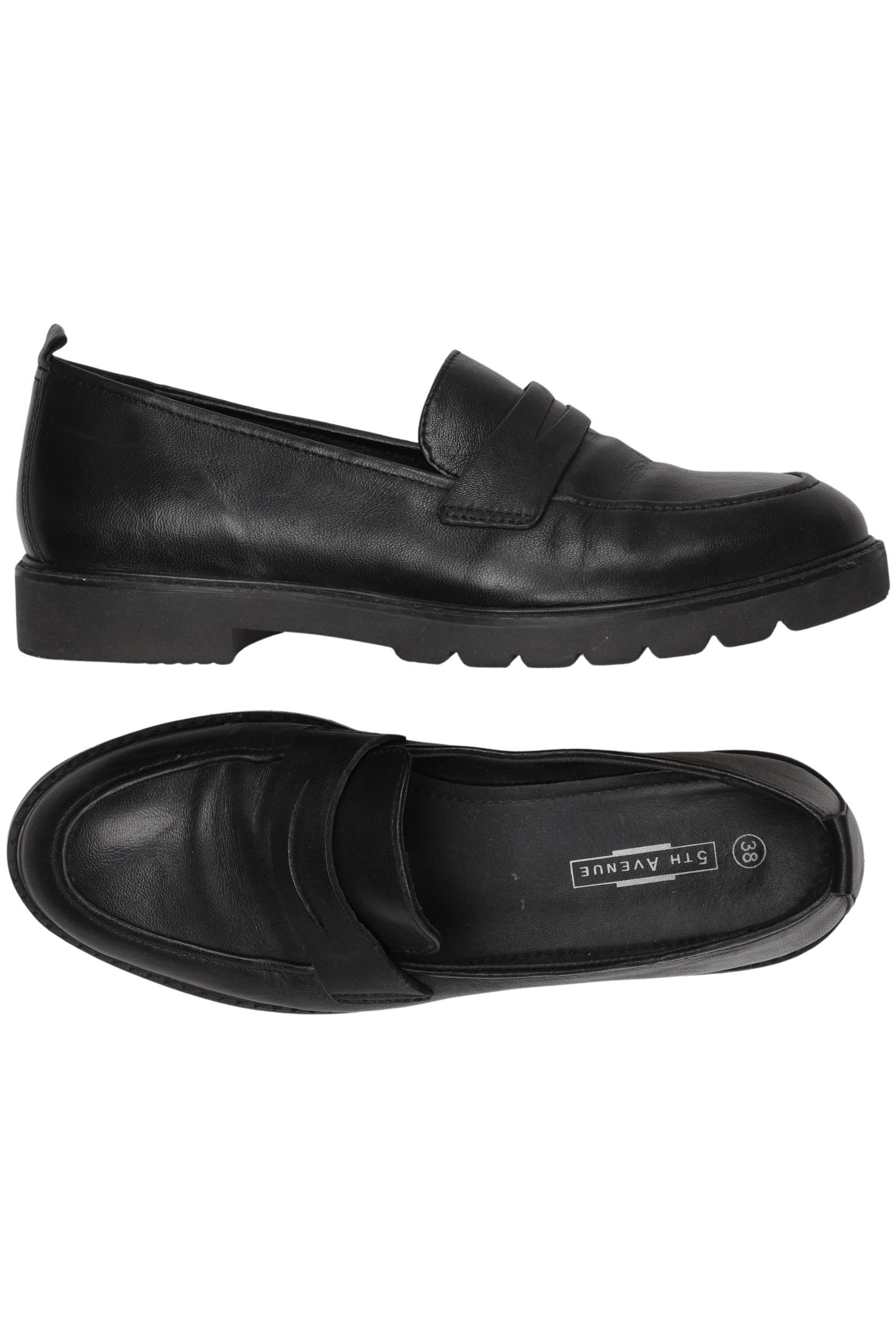

5th Avenue Damen Halbschuh, schwarz, Gr. 38