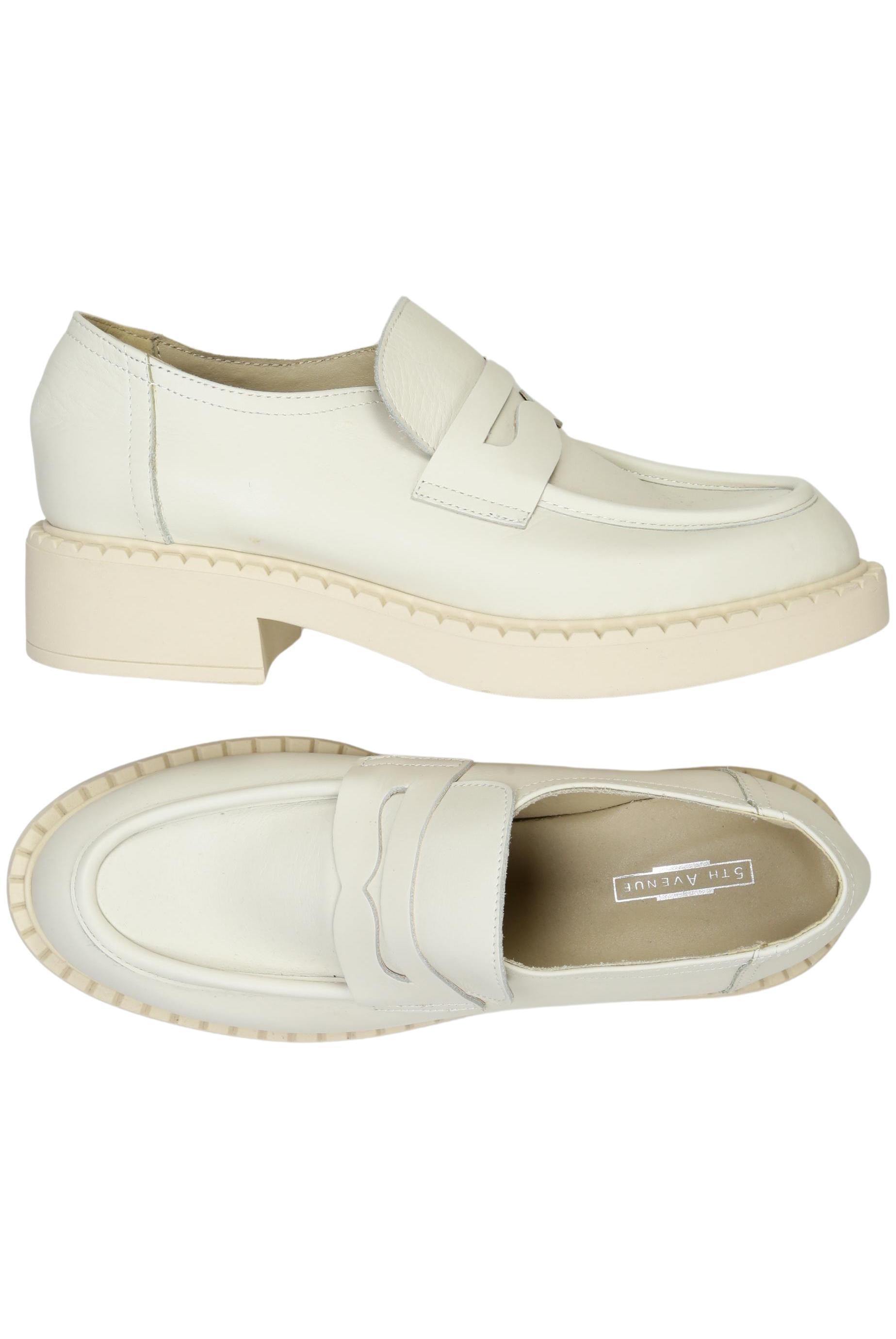 

5th Avenue Damen Halbschuh, weiß, Gr. 41