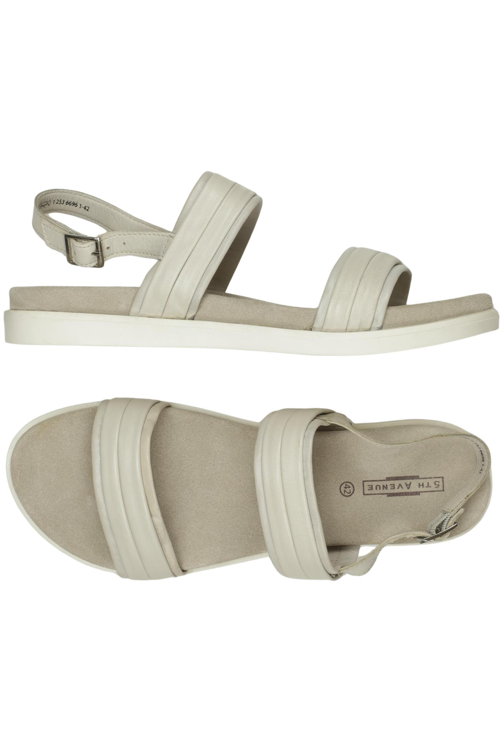 

5th Avenue Damen Sandale, beige, Gr. 42