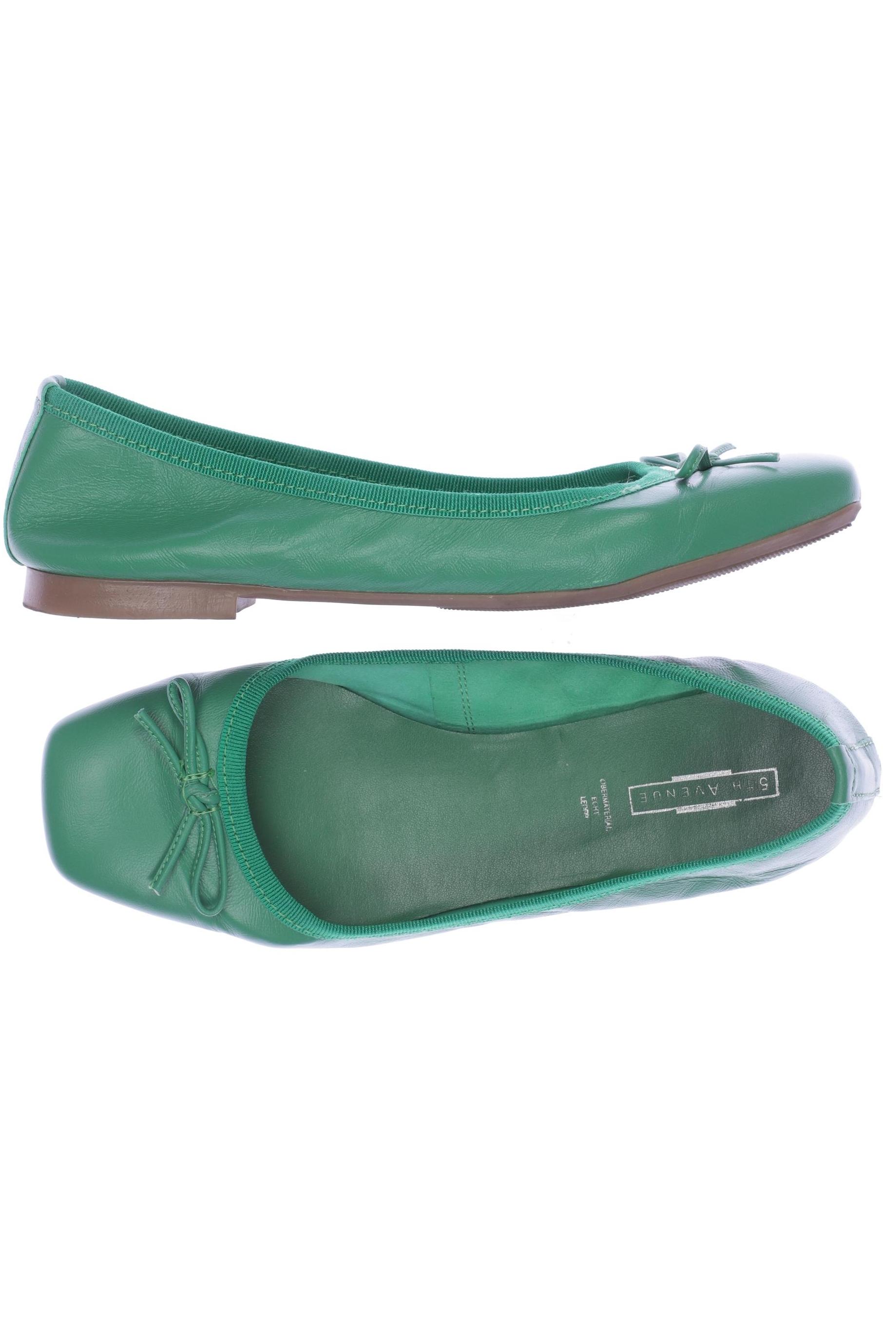 

5th Avenue Damen Ballerinas, grün, Gr. 36